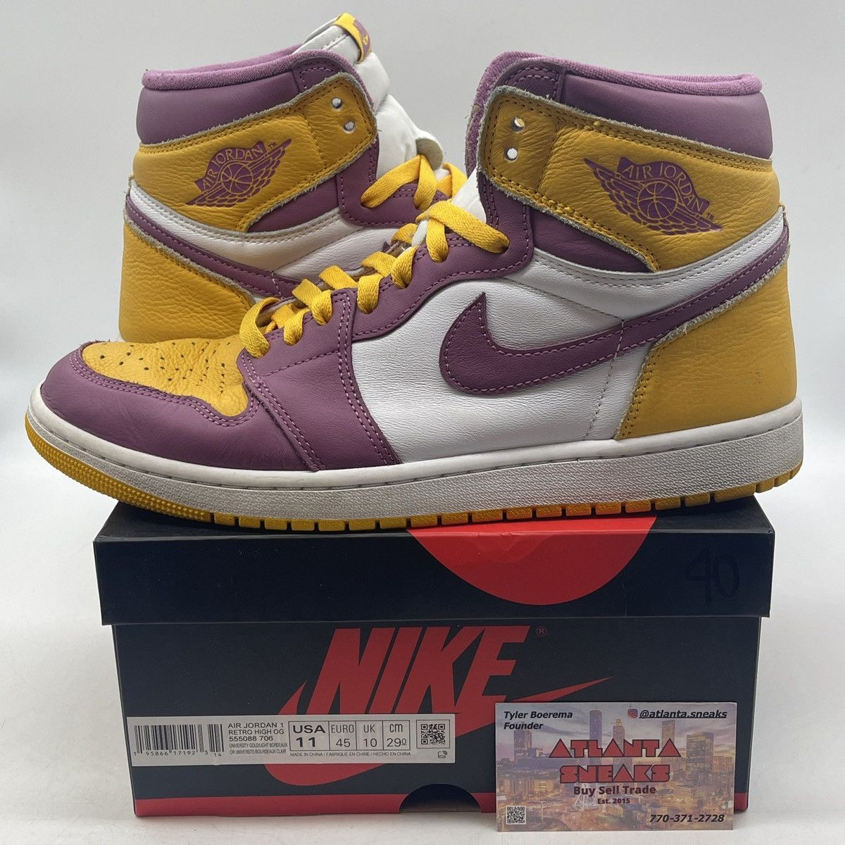 Jordan Brand Air Jordan 1 high brotherhood Size US 11.5 / EU 44-45 - 1 Thumbnail