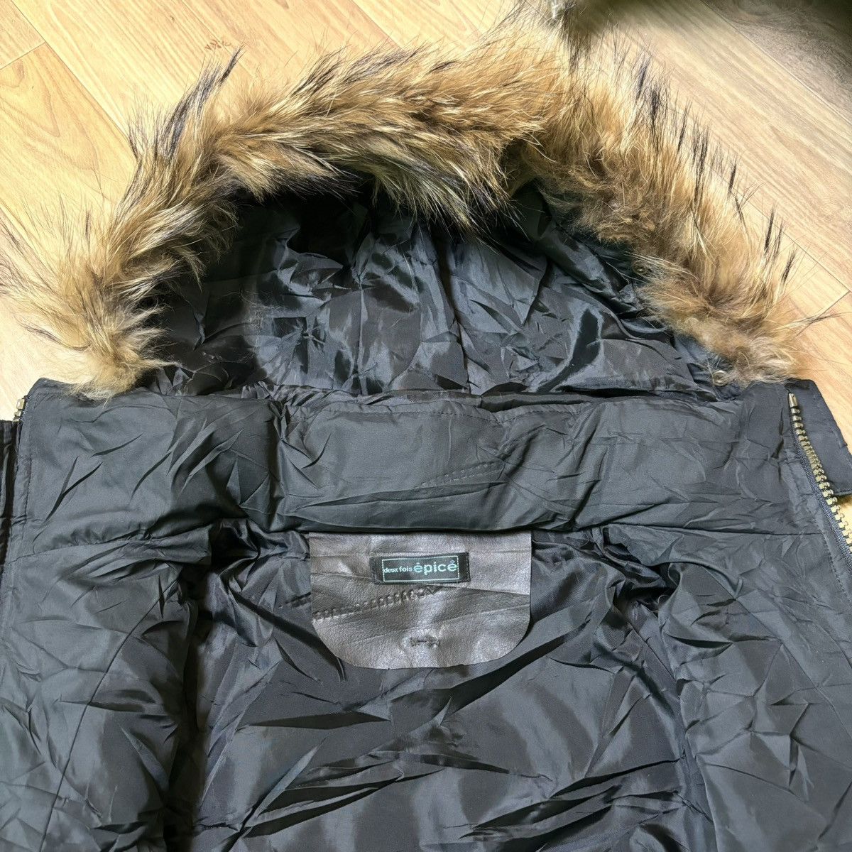 Hysteric Glamour × Japanese Brand × Le Grande Bleu (L.G.B.) Epice Fur jacket down puffer IfSixWasNine LGB Style Size M / US 6-8 / IT 42-44 - 10 Thumbnail