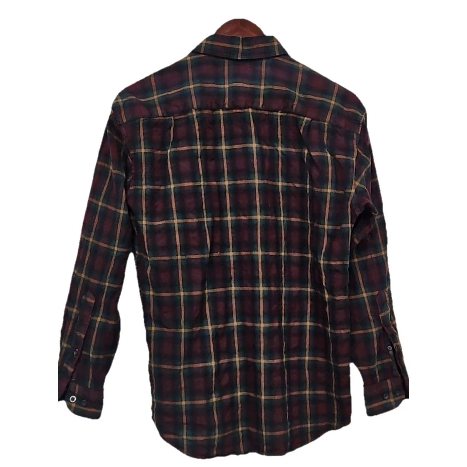 Pendleton VINTAGE Pendleton Shirt Mens M Green Plaid Wool Flannel Button-Down Shirt Size US M / EU 48-50 / 2 - 5 Thumbnail