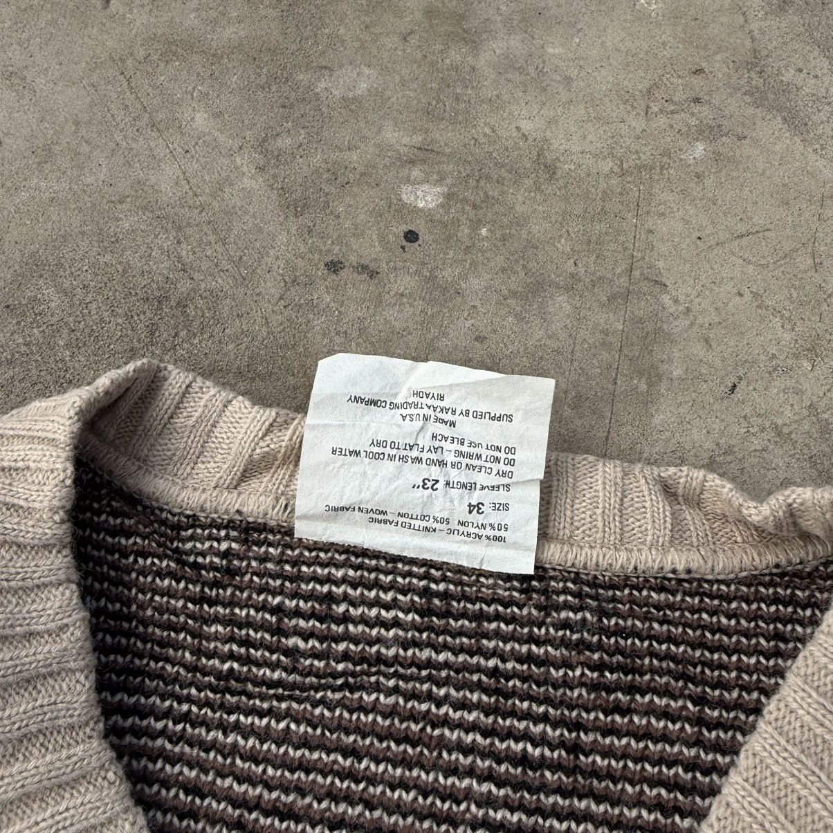 20471120 Vintage Military V-neck Army Arabian USA Sweater Raf simons Size US S / EU 44-46 / 1 - 4 Thumbnail