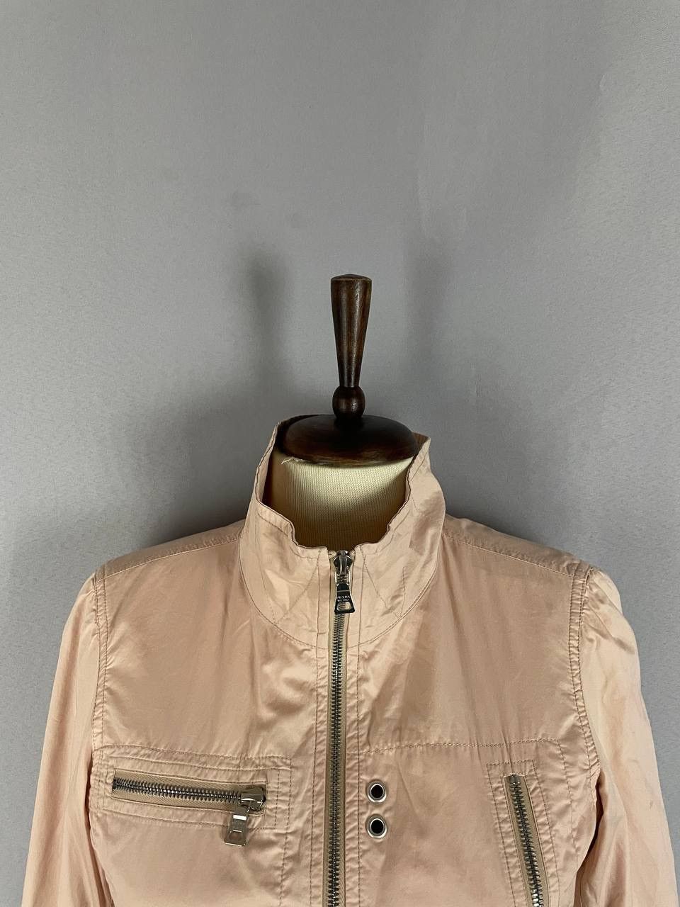 Prada Prada Pink Nylon Jacket Size S / US 4 / IT 40 - 3 Thumbnail