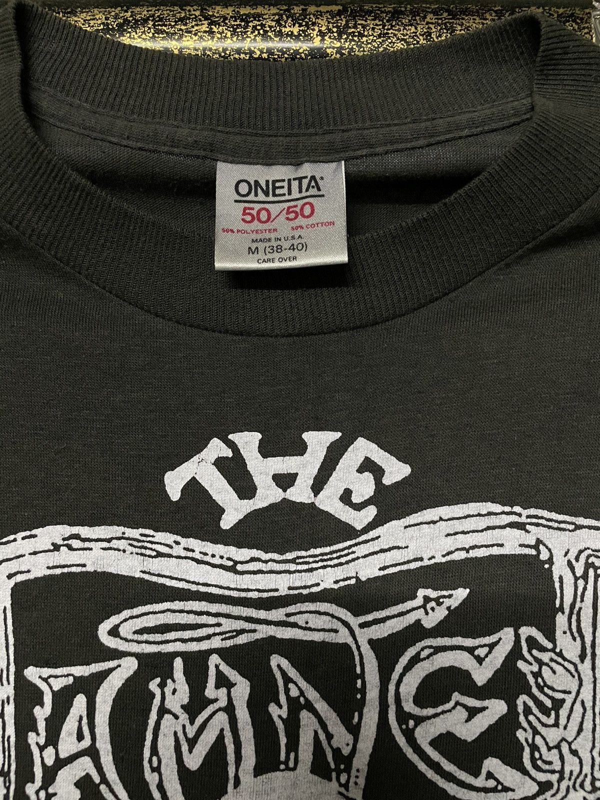 Vintage Vintage 90s The Damned Smash It Up Og Punk Sunfaded Tshirt Size US M / EU 48-50 / 2 - 15 Thumbnail