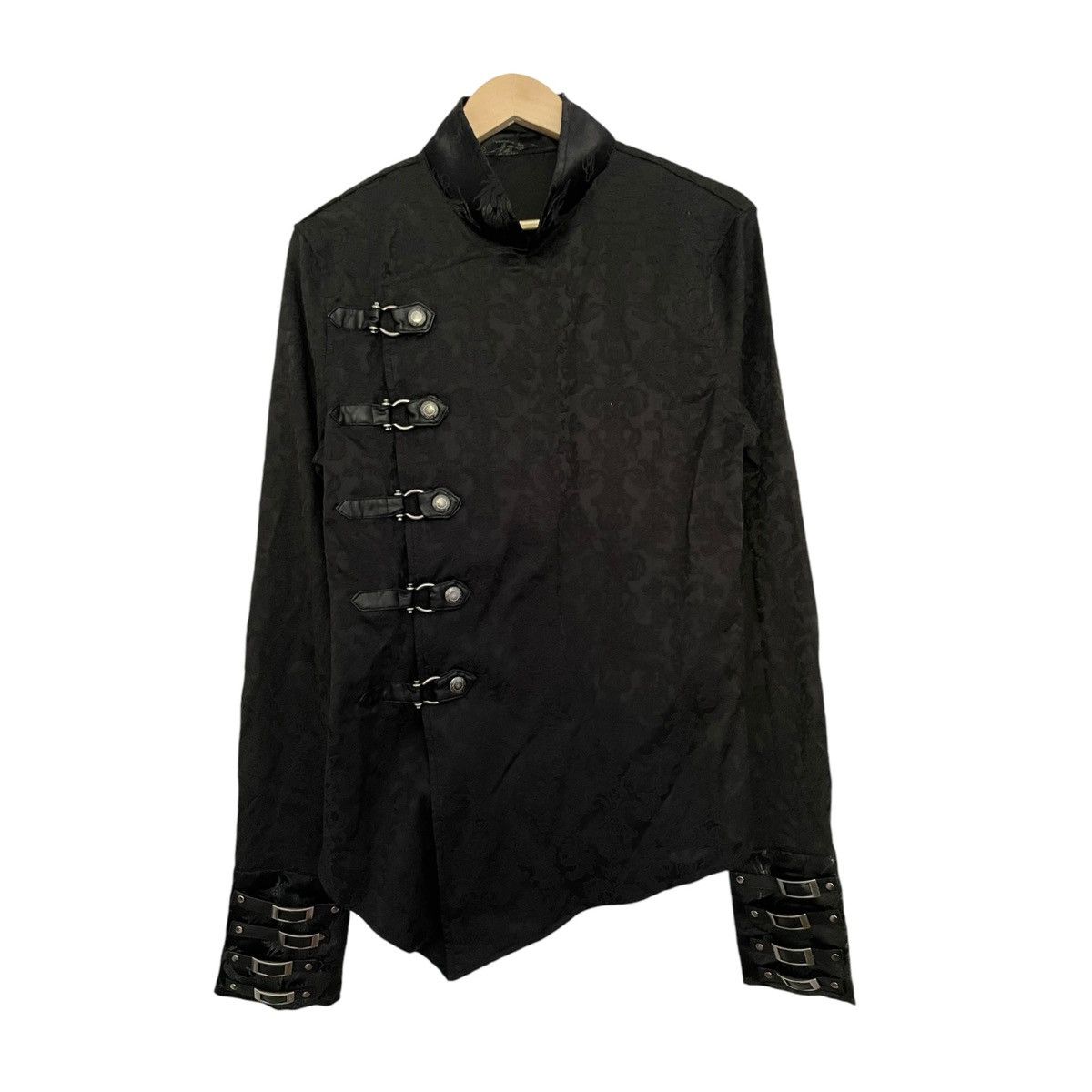 Designer Asymmetrical buckle shirt Size US L / EU 52-54 / 3 - 1 Thumbnail