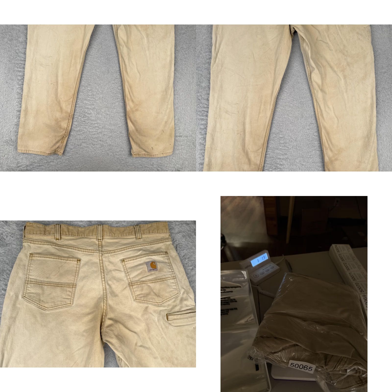 Carhartt Carhartt Pants Mens 38x32 Khaki Rugged Flex Rigby Dungaree Relaxed Fit Workwear/Khakis/Canvas/Stretch/Pockets 5-Pocket Style: Flat Front, Zip Fly Mens Size US 38 / EU 54 - 10 Thumbnail