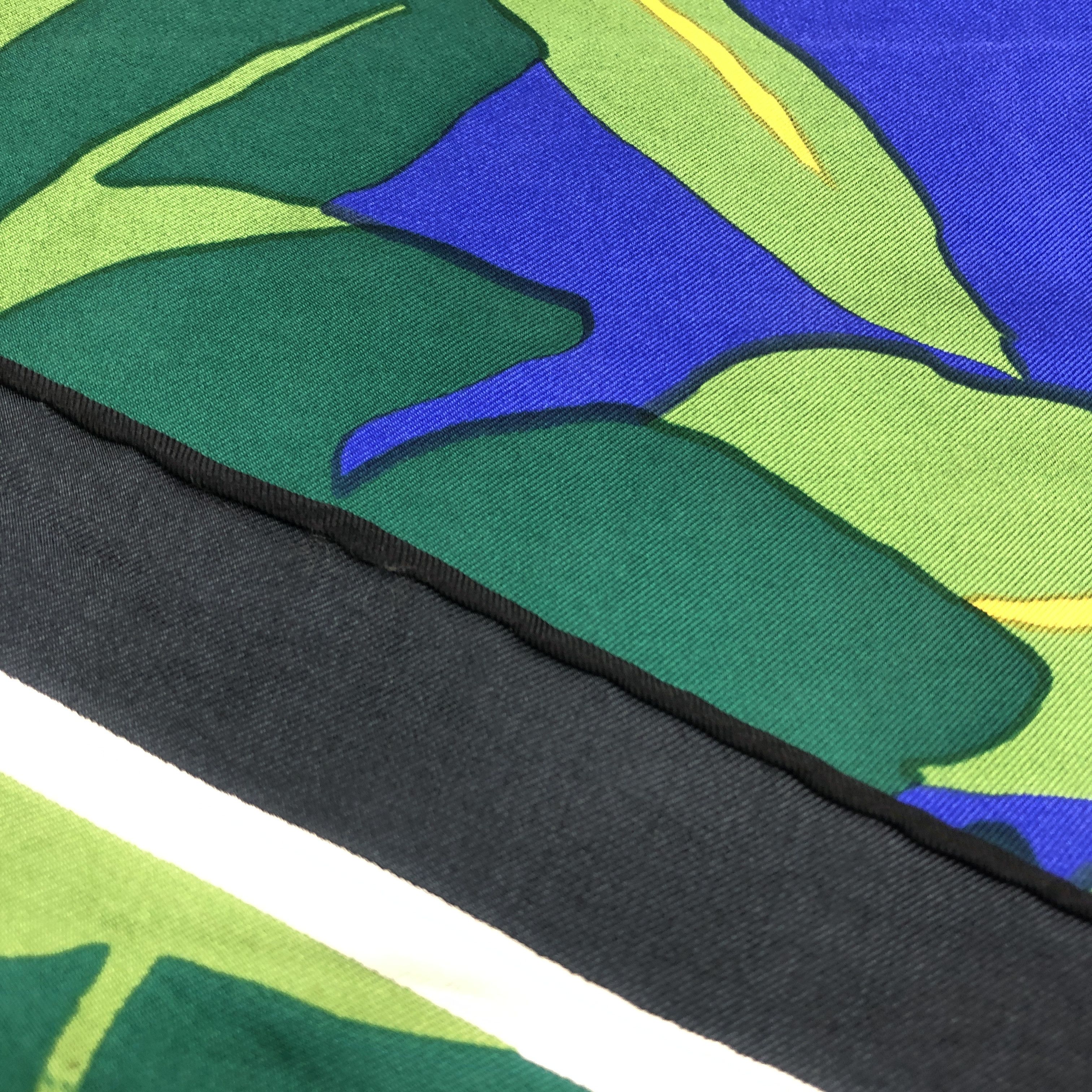 Other × Vintage Vintage Parrots SILK Scarf Twill Stole Wraps Scarves Size ONE SIZE - 7 Thumbnail