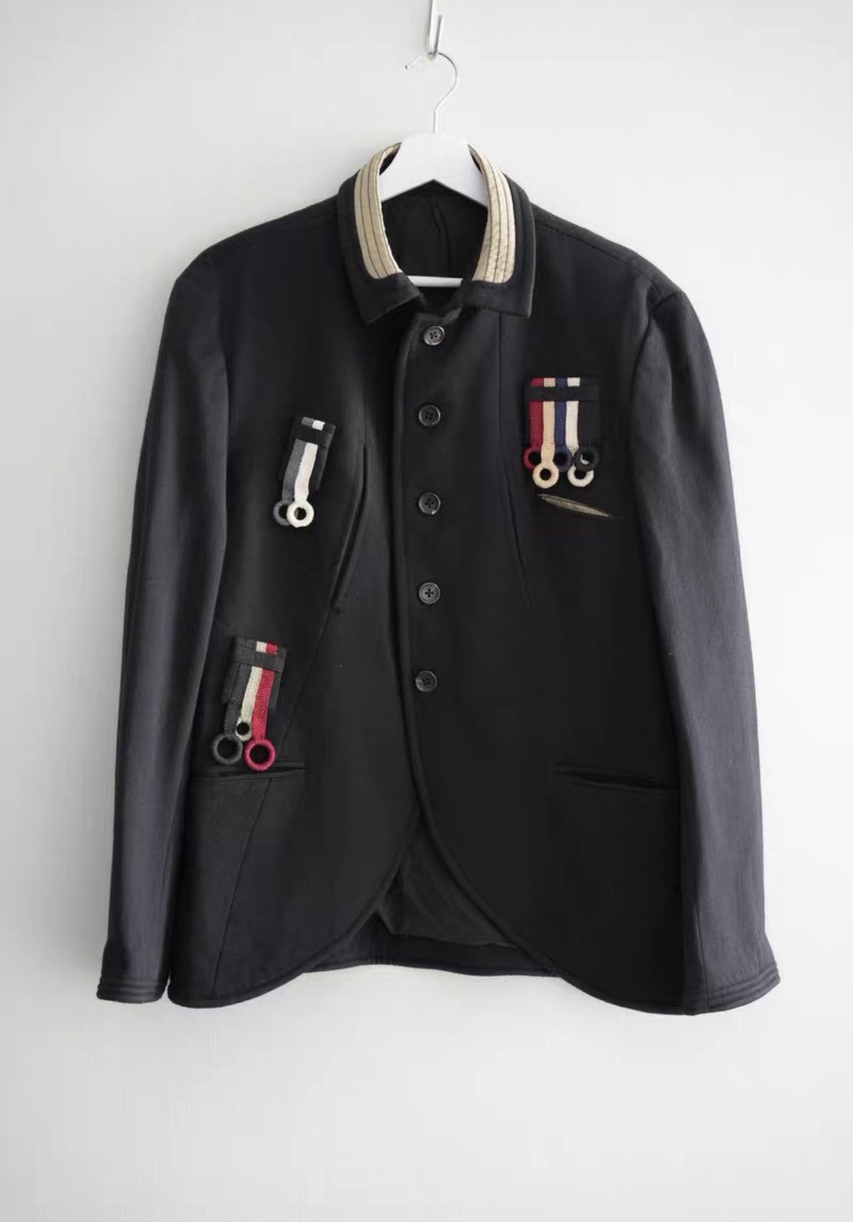 Yohji Yamamoto Yohji Yamamoto 06aw Baroque Badge Jacket K4 Size US M / EU 48-50 / 2 - 1 Thumbnail