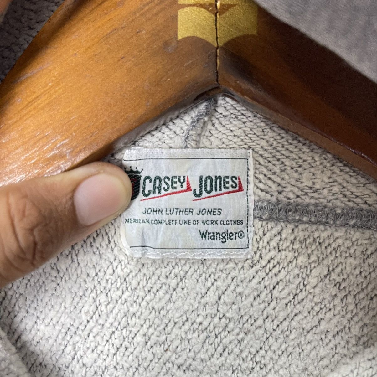 Wrangler Vintage 1990s Casey Jones Wrangler Fleece Pullover Hoodie Size US M / EU 48-50 / 2 - 10 Thumbnail