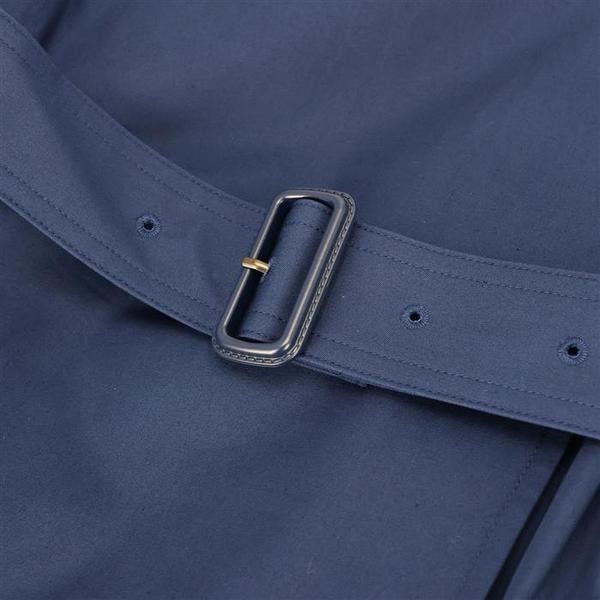 Burberry o1w1db10426 Trench Coat in Navy Size L / US 10 / IT 46 - 3 Thumbnail