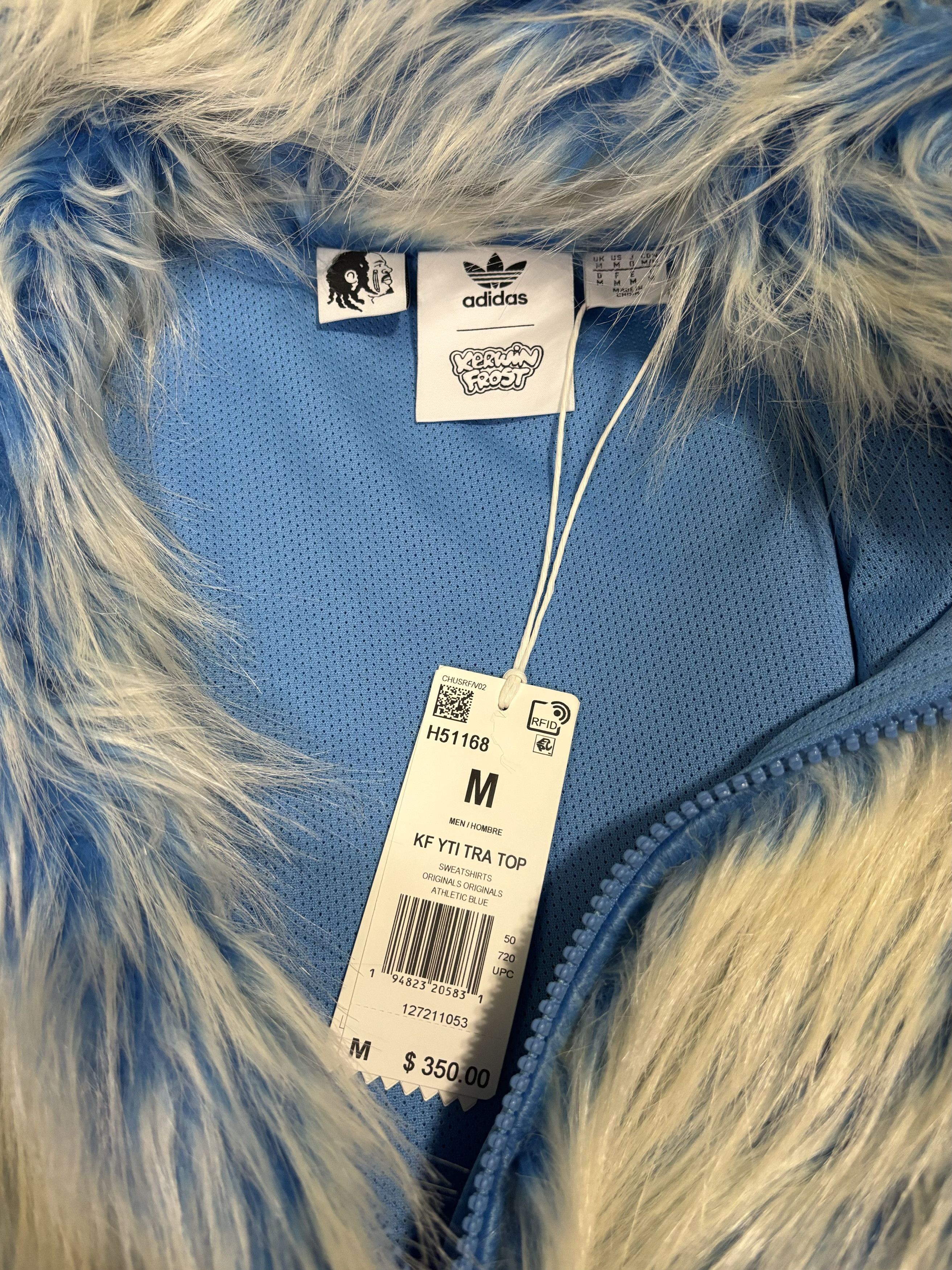Adidas KERWIN FROST 3 STRIPE YETI JACKET Size US M / EU 48-50 / 2 - 3 Thumbnail