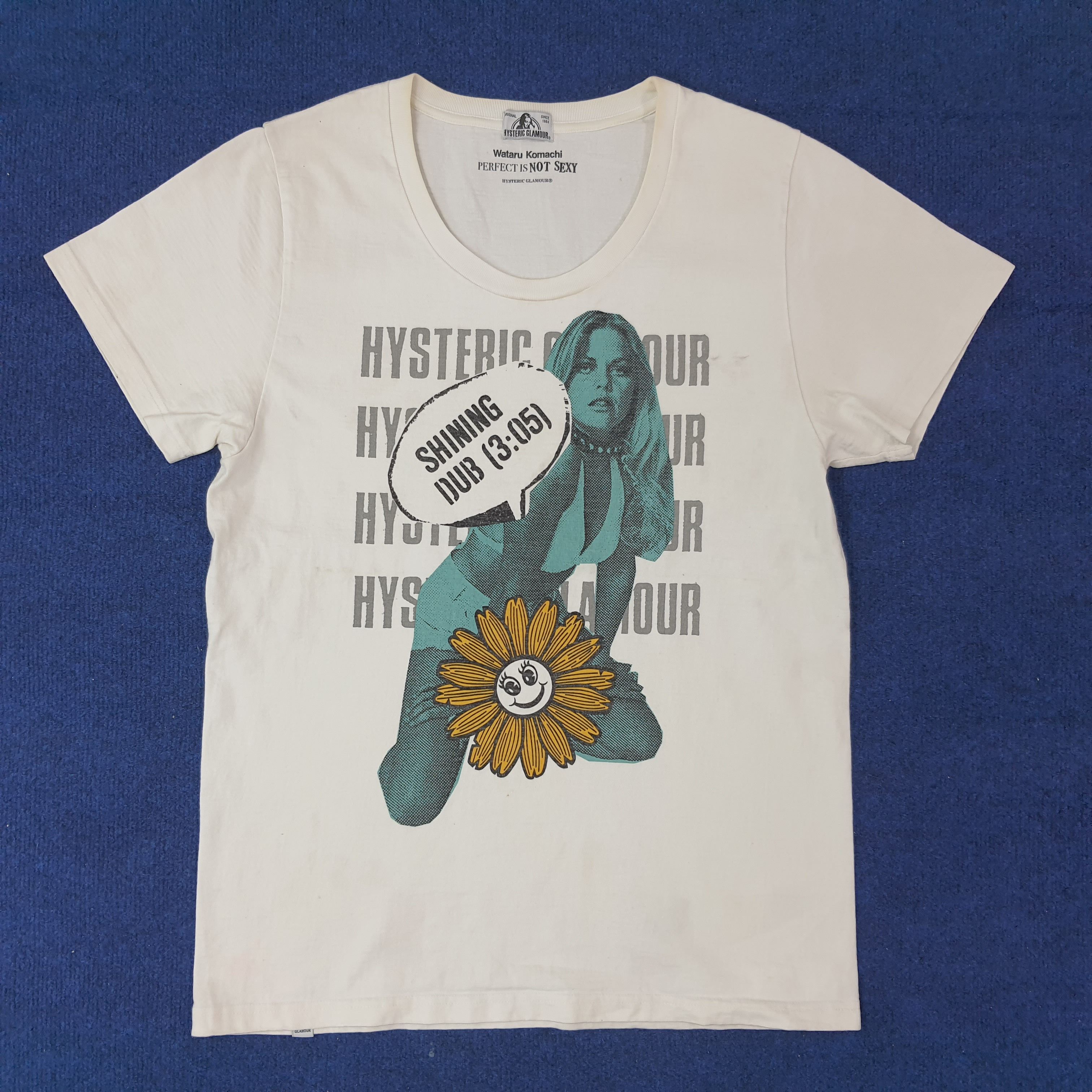 Hysteric Glamour Vintage Hysteric Glamour x Wataru Komachi Tshirt C223N10 Size US M / EU 48-50 / 2 - 1 Thumbnail