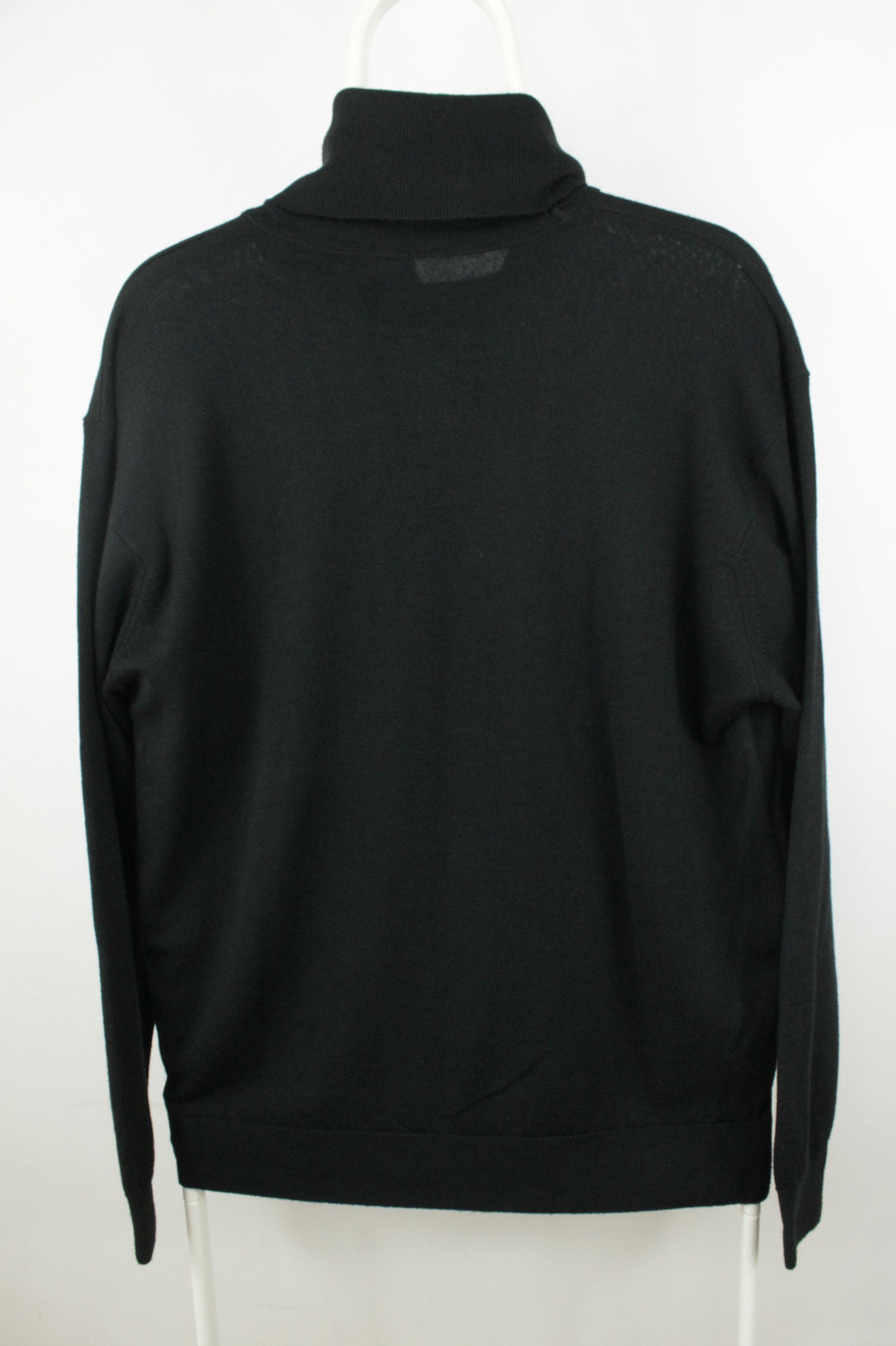 Vintage Vintage Mac Elton Black Wool Turtleneck Sweater Men's Size US L / EU 52-54 / 3 - 4 Thumbnail