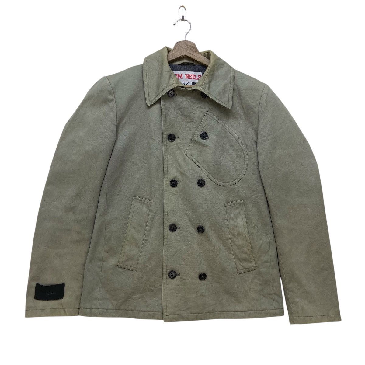 Wim Neels Wim Neels Double Breasted Worker Workwear Blanket Jacket Size US S / EU 44-46 / 1 - 1 Thumbnail