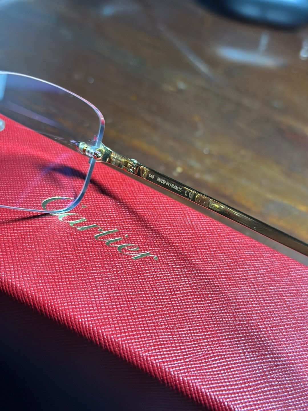 Cartier Cartier Santos Glasses CT0479O Size ONE SIZE - 4 Thumbnail