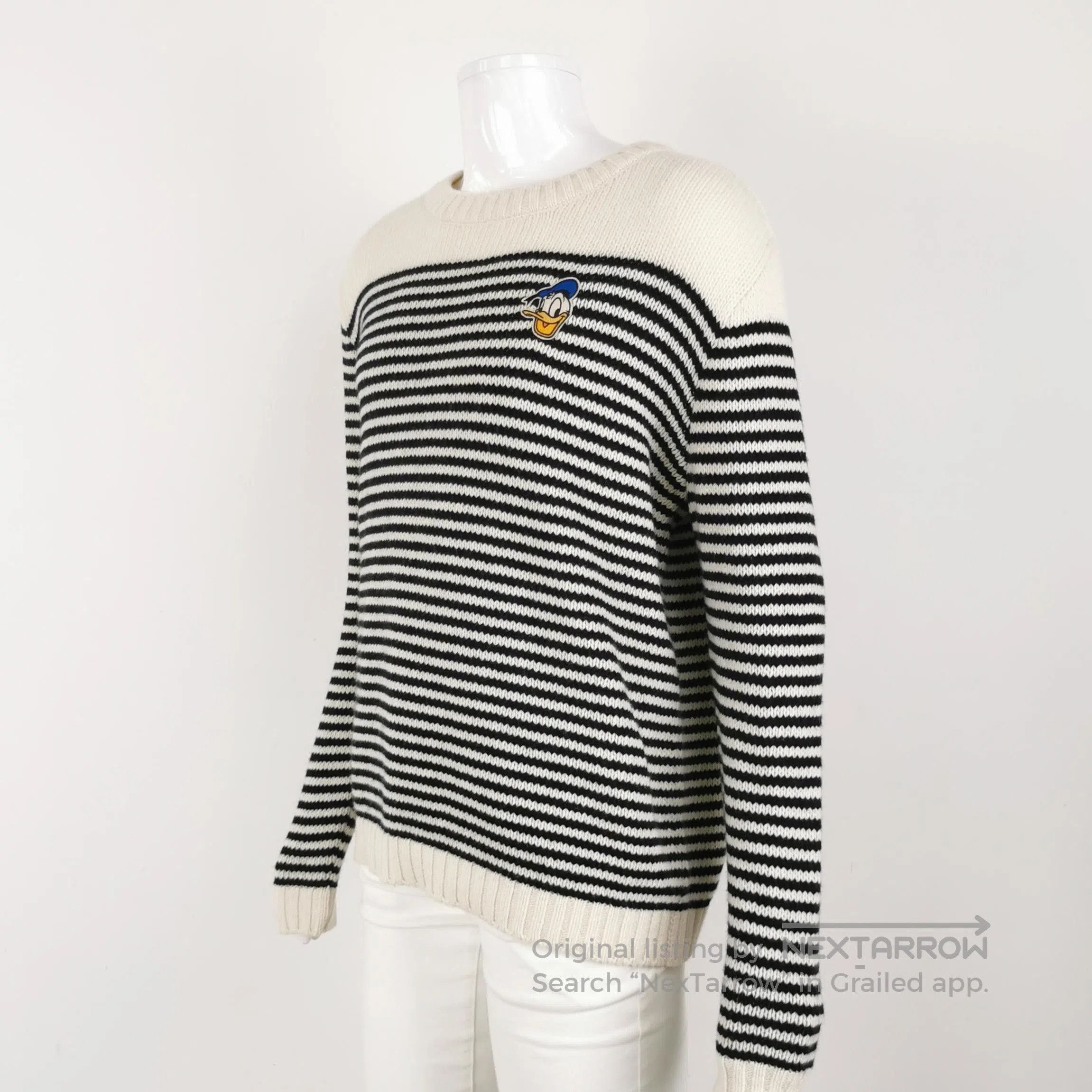 Gucci Gucci Disney Donald Duck Striped Men's Sweater XL. Size US XL / EU 56 / 4 - 3 Thumbnail