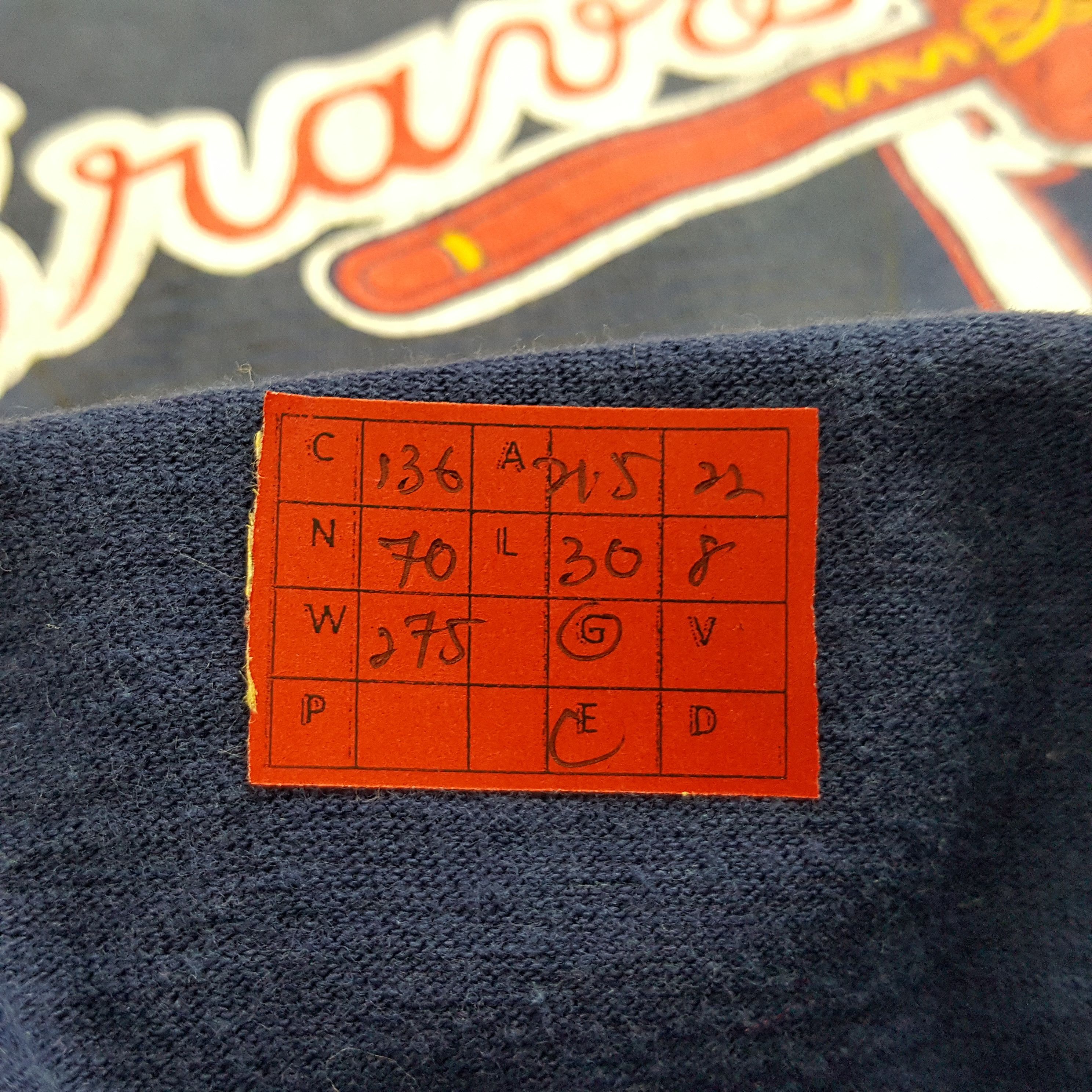 Logo 7 × MLB × Vintage Atlanta Braves Baseball Team MLB Vintage Tshirt Size US L / EU 52-54 / 3 - 10 Thumbnail
