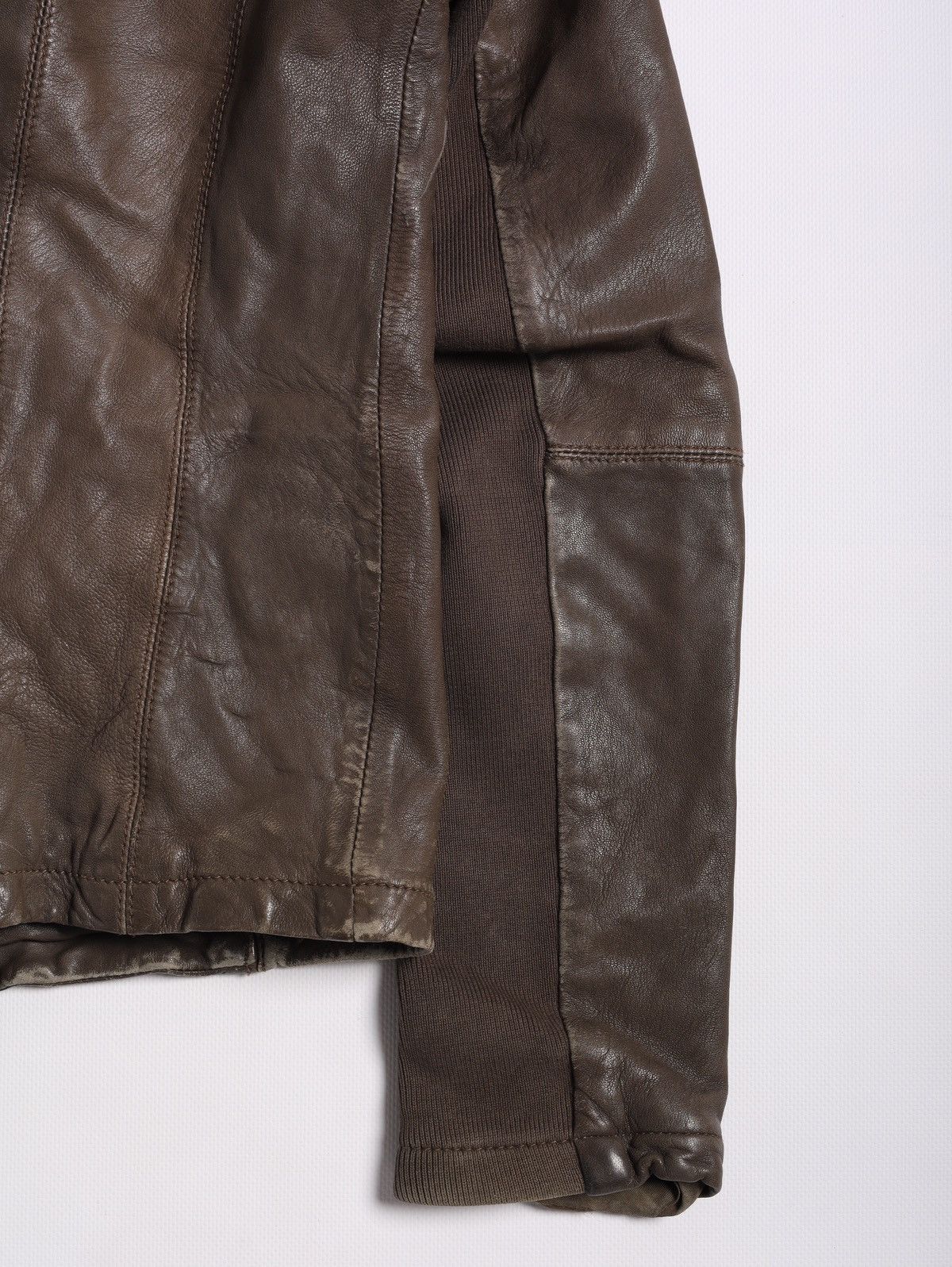 Allsaints Allsaints Kadian Leather Biker Jacket Size L / US 10 / IT 46 - 14 Thumbnail