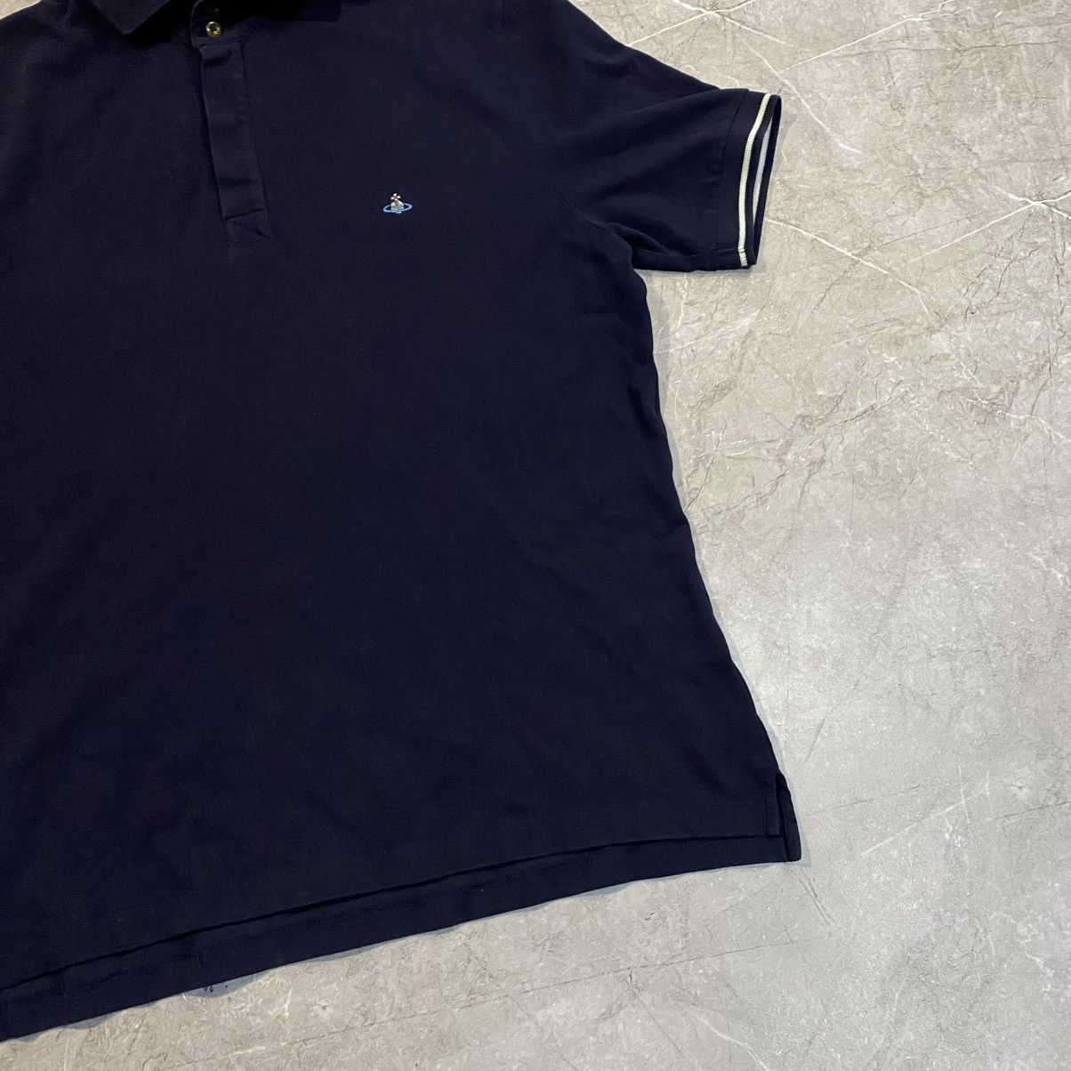 Vivienne Westwood VINTAGE VIVIENNE WESTWOOD POLO TEE SMALL LOGO Size US XL / EU 56 / 4 - 7 Thumbnail