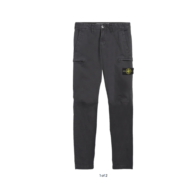 Stone Island Straight-Leg Cargo Pants