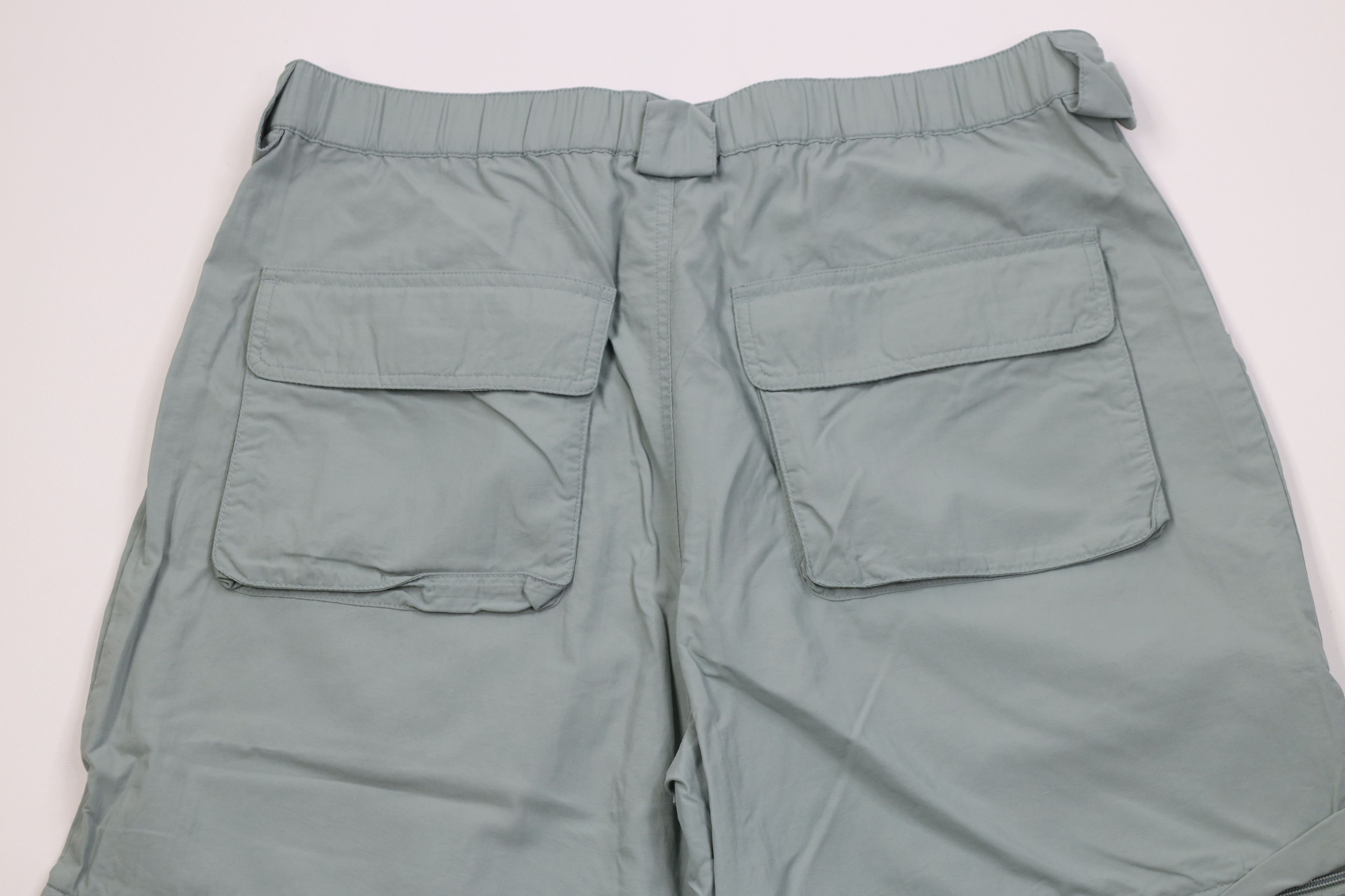 Cabelas Vintage 90s Y2K Cabelas Guidewear Cargo Pants Shorts Teal Size US 34 / EU 50 - 10 Thumbnail