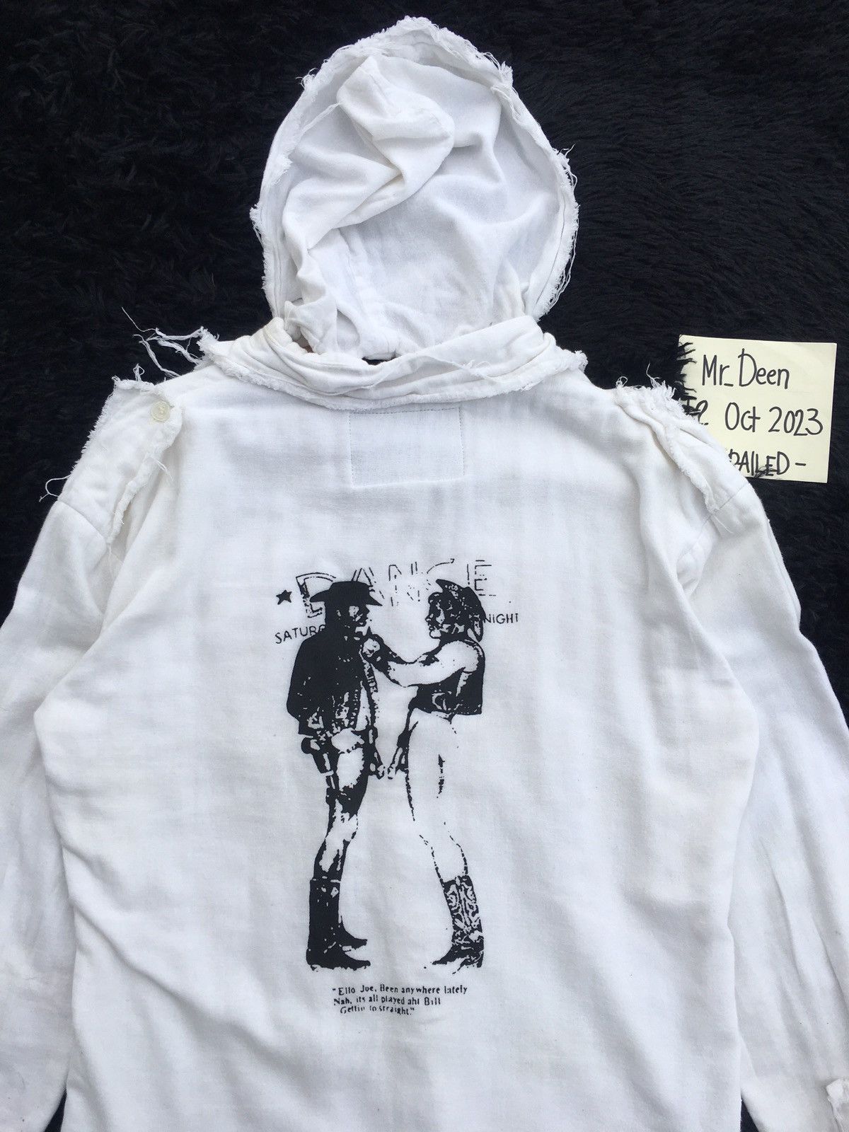Japanese Brand J.I.M.S Seditionaries Westwood Mclaren Gay Cowboys Hoodie Size US M / EU 48-50 / 2 - 1 Thumbnail