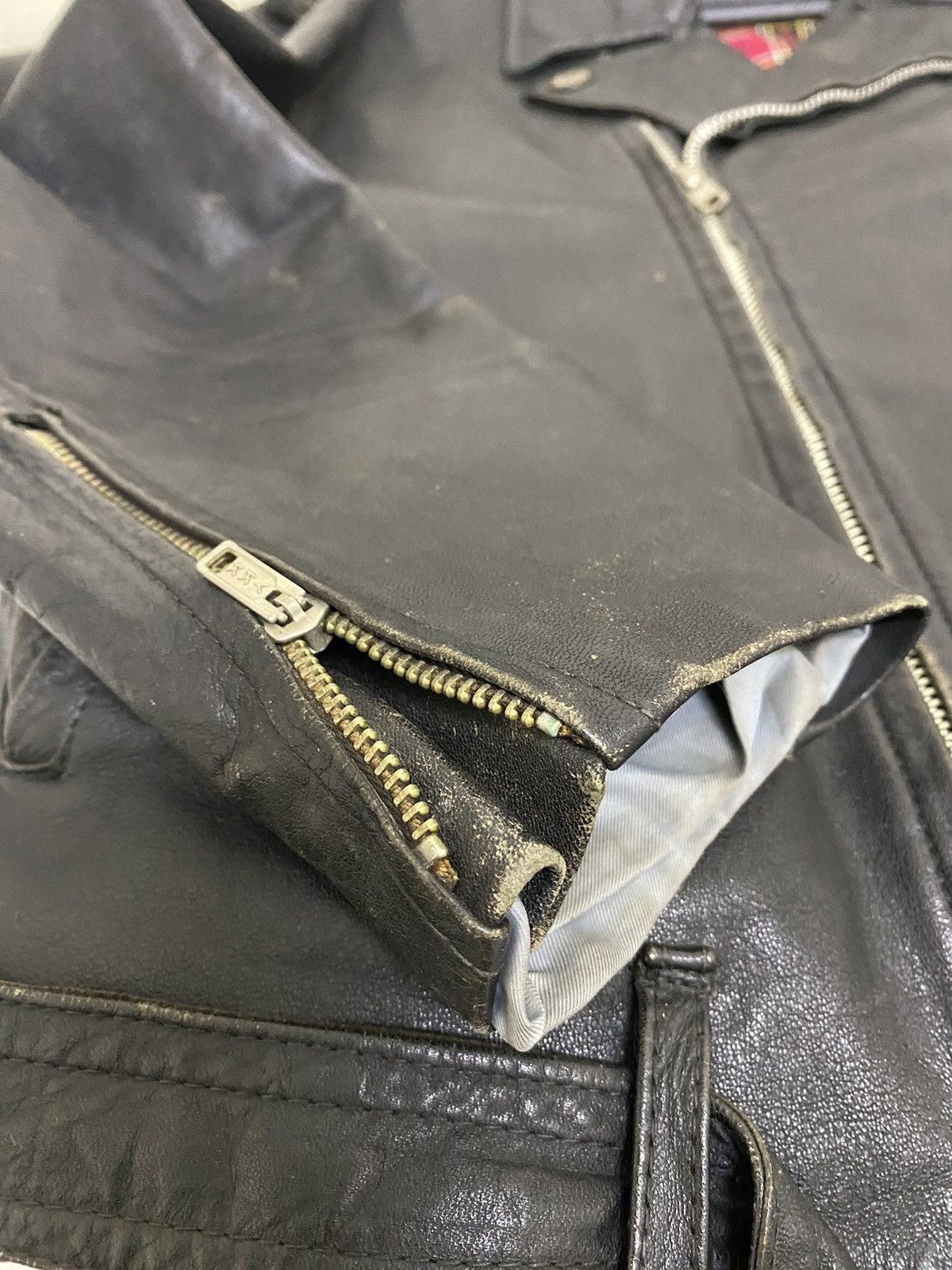 Designer × Japanese Brand MOTORCYCLE MATE / DOLPHIN (Original Leather Wear) Size US L / EU 52-54 / 3 - 17 Thumbnail