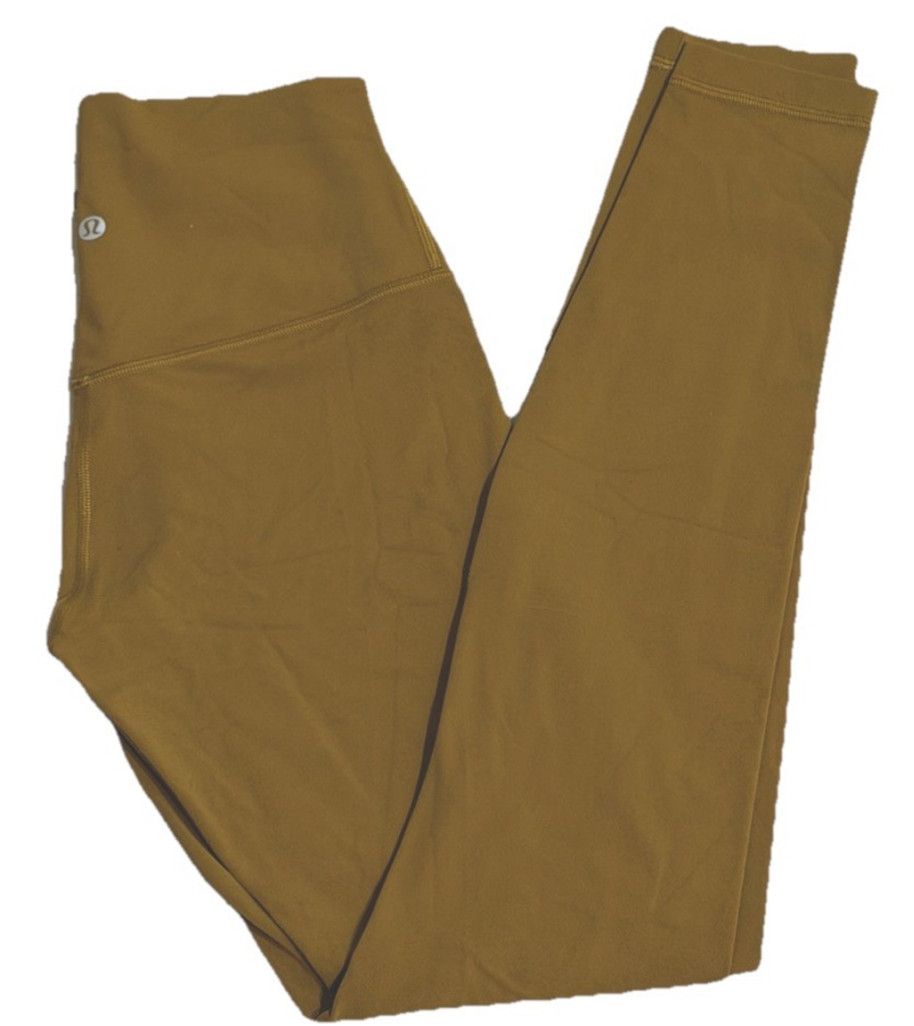 Lululemon LULULEMON ALIGN NULU HIGH RISE LEGGING 28” GOLD SPICE SIZE 4 Size 27" / US 4 / IT 40 - 1 Thumbnail