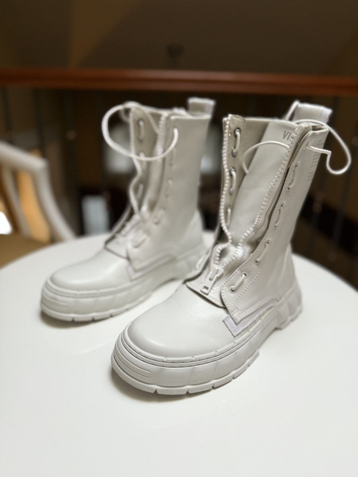 VIRON VIRÓN White 1992Z Boots (Never worn outside) Size US 8.5 / EU 41-42 - 2 Thumbnail