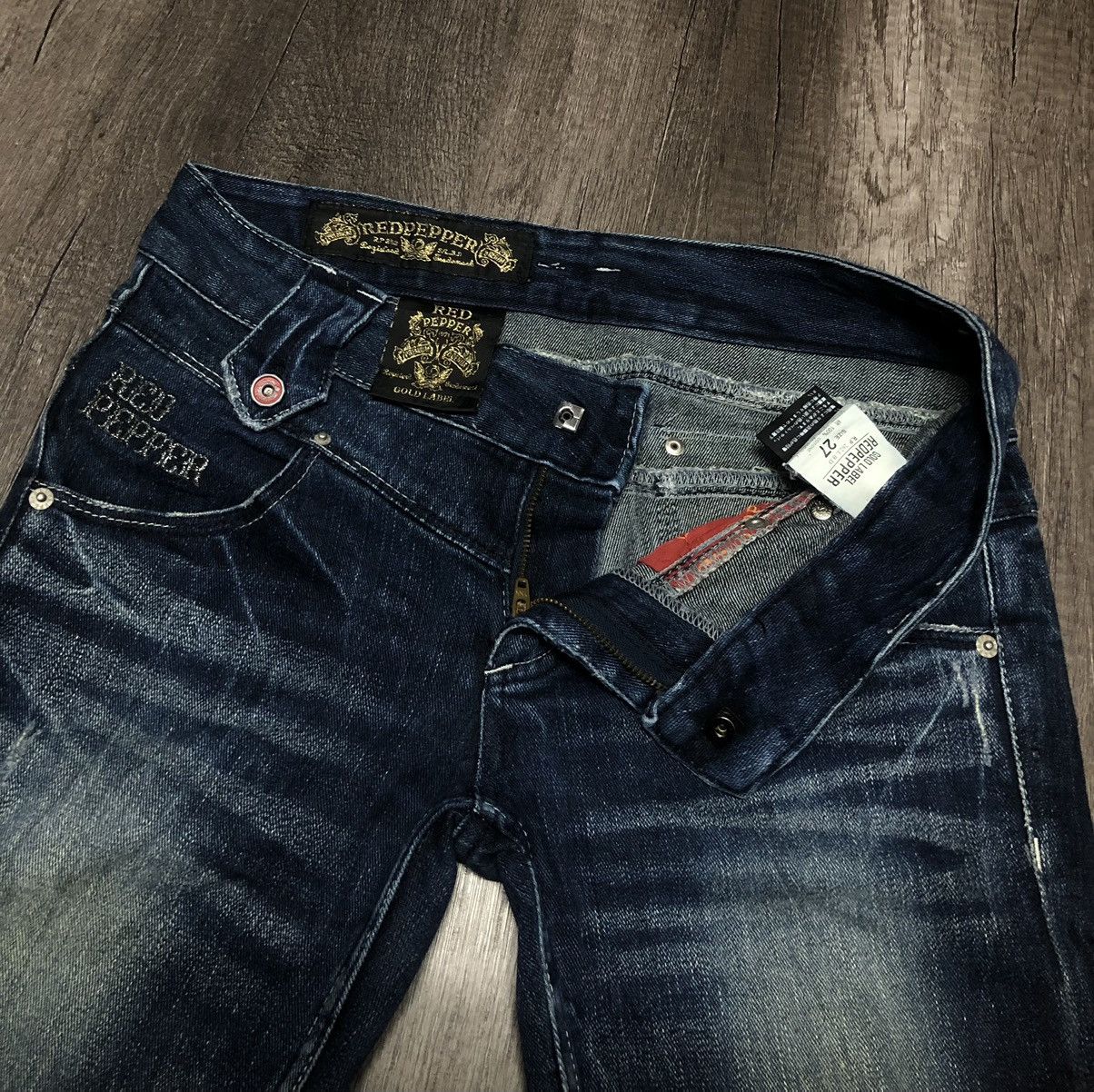 Designer × Japanese Brand Vintage Red Pepper Jeans Gold Label Japanes Brand Size 30" / US 8 / IT 44 - 2 Thumbnail