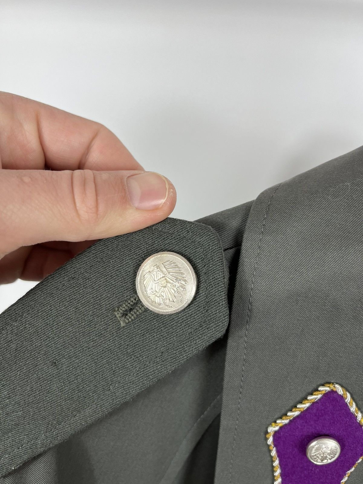 Other Vintage West Germany Bundeswehr Officer Military Trench Coat Size US XXL / EU 58 / 5 - 5 Thumbnail