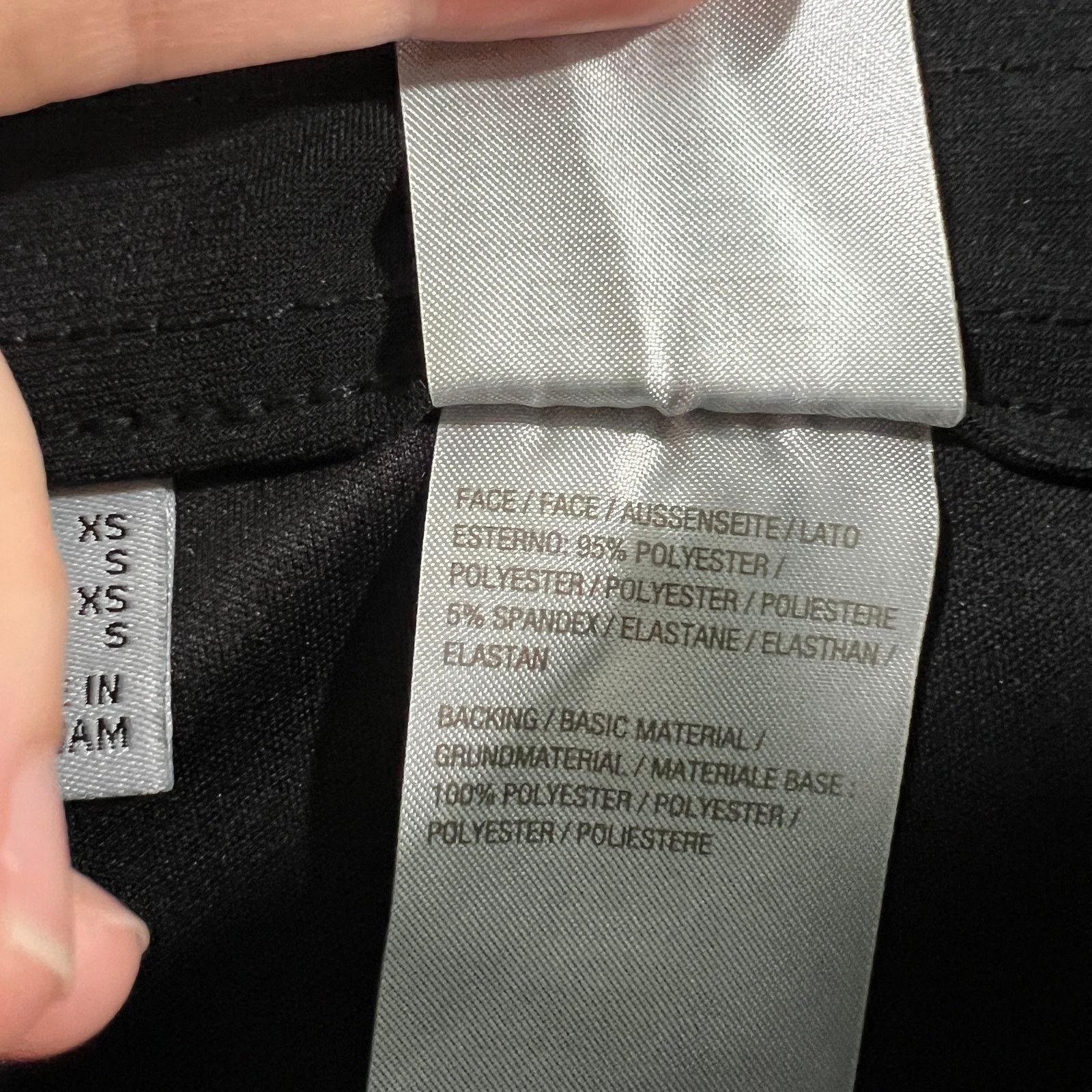 Other Susan Graver Regular LK Fusion Pull-On Crop Pant Black Size 27" / US 4 / IT 40 - 8 Thumbnail