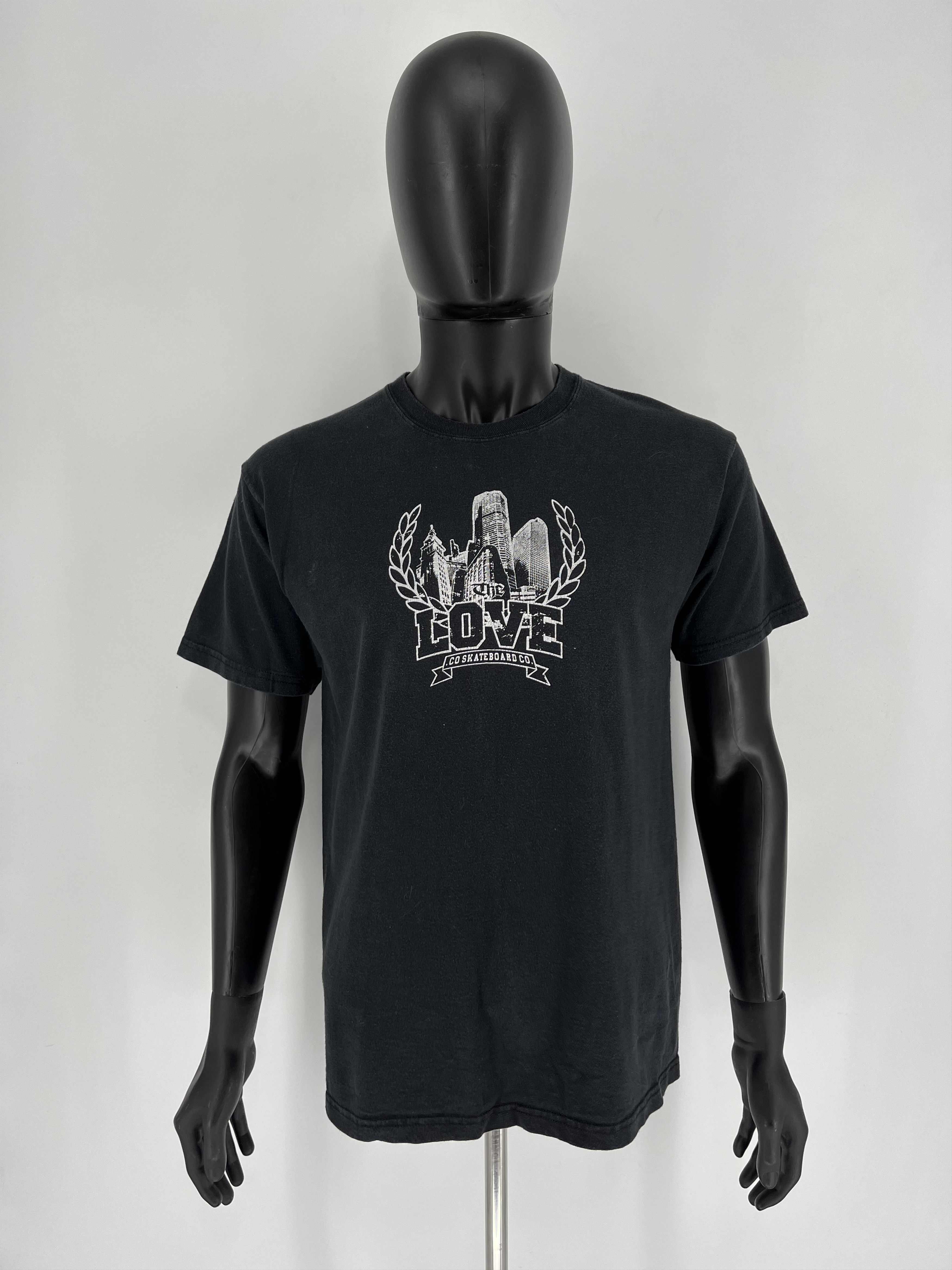 Think Skateboards × Vintage Rare Design Vintage Love Skateboard T-shirt 90s Size US M / EU 48-50 / 2 - 3 Thumbnail