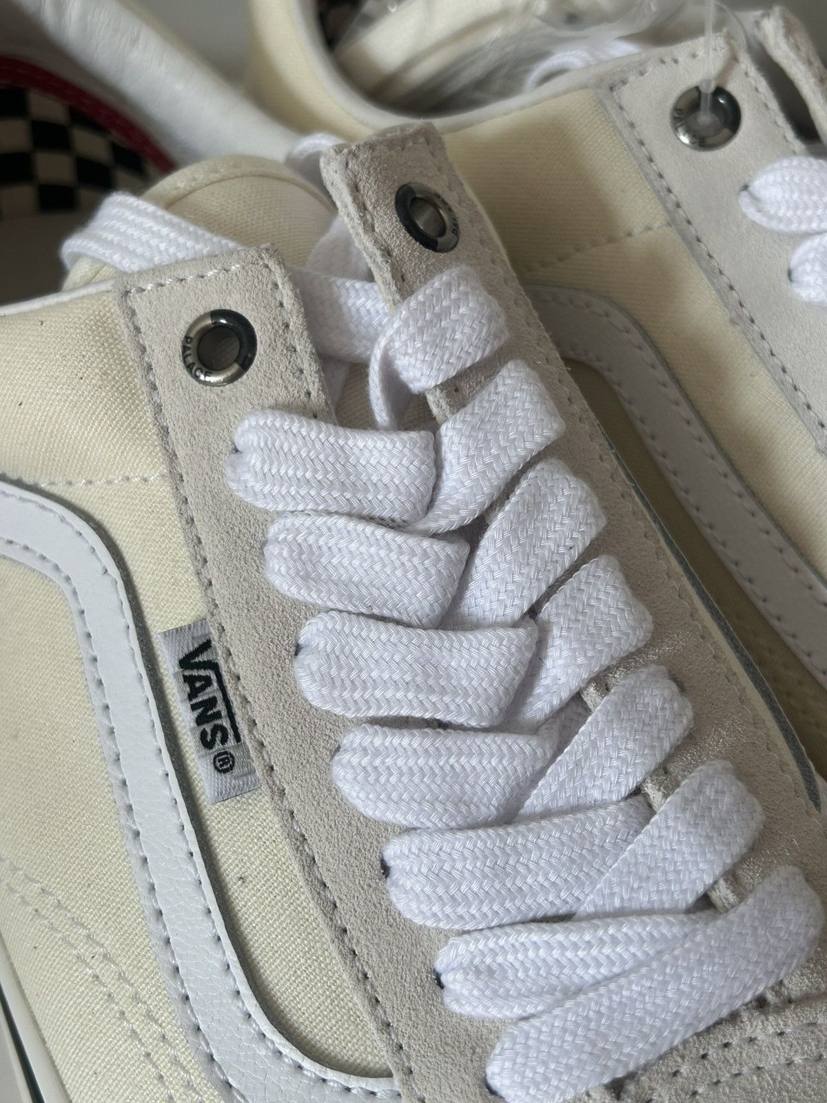 Palace Palace x Vans Old Skool White Size US 10.5 / EU 43-44 - 6 Thumbnail