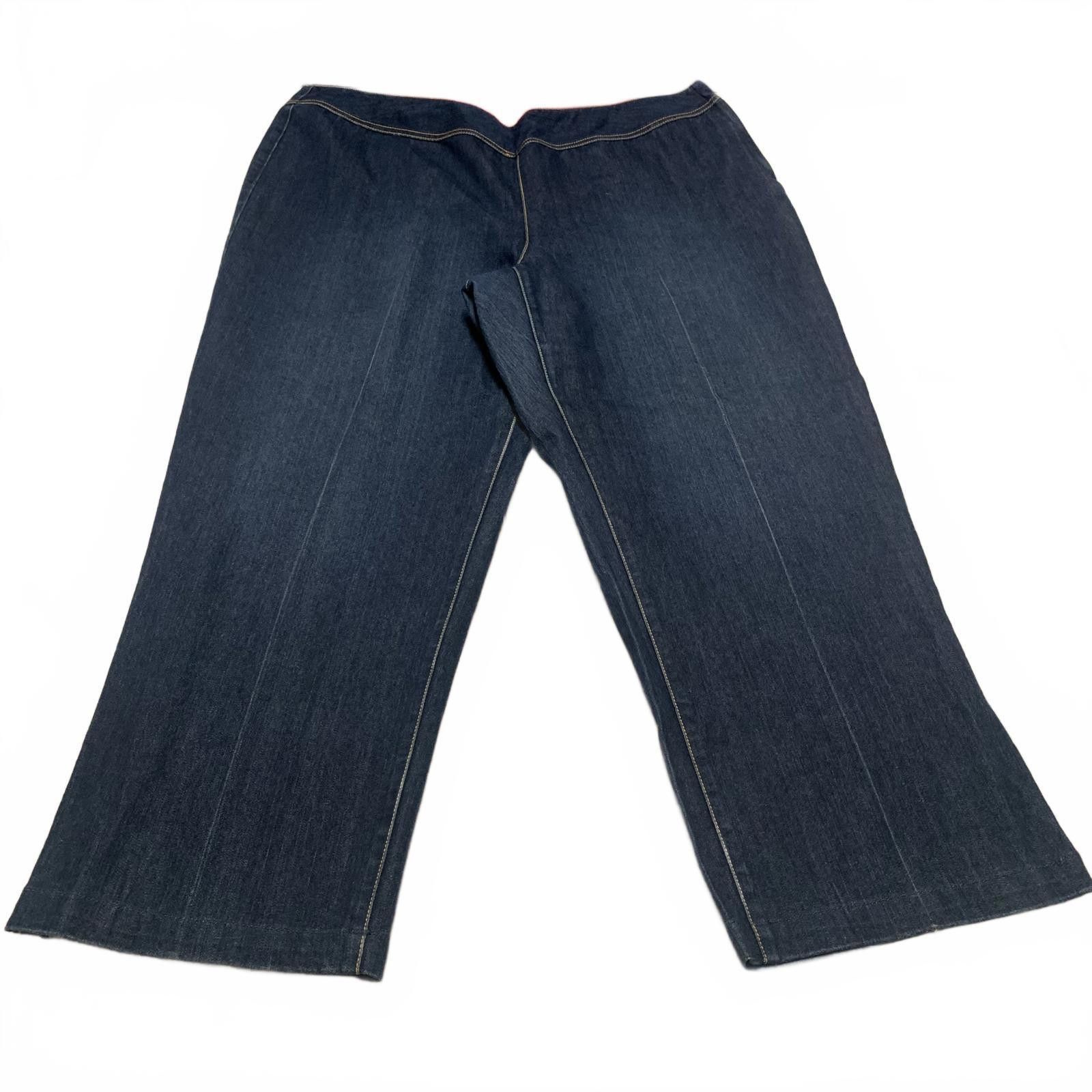 Other Sigrid Olsen Women's Sz 20 W Denim Jeans Wide-Leg 44 x 30 Size 42" / US 20 - 1 Thumbnail