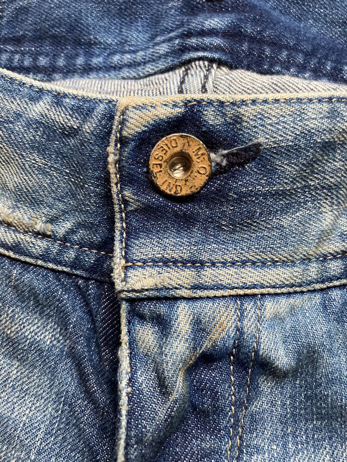 Diesel × Hysteric Glamour Distressed Italy Diesel denim jeans Size US 27 - 5 Thumbnail