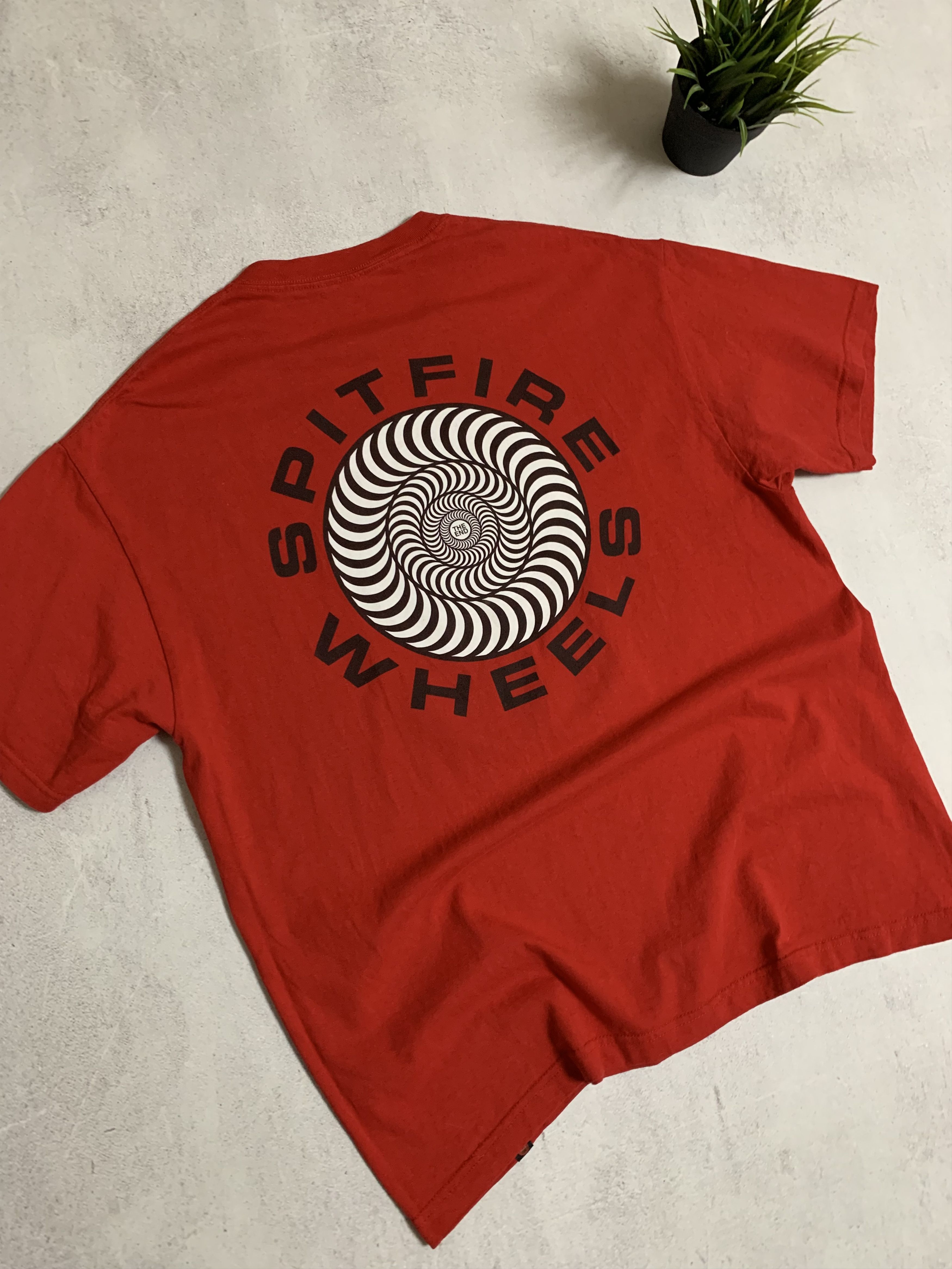 Spitfire × Vintage Vintage Spitfire T Shirt Tee Baggy Big Logo Skate 90s Size US XL / EU 56 / 4 - 2 Thumbnail