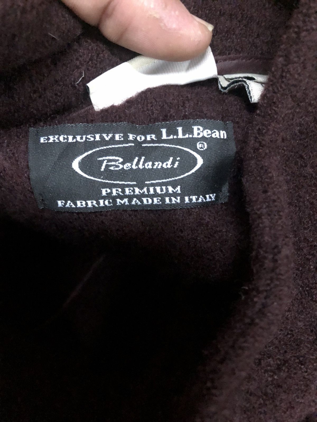 L.L. Bean LL Beans Premium Fabric Made italy Wool Jacket Size S / US 4 / IT 40 - 3 Thumbnail