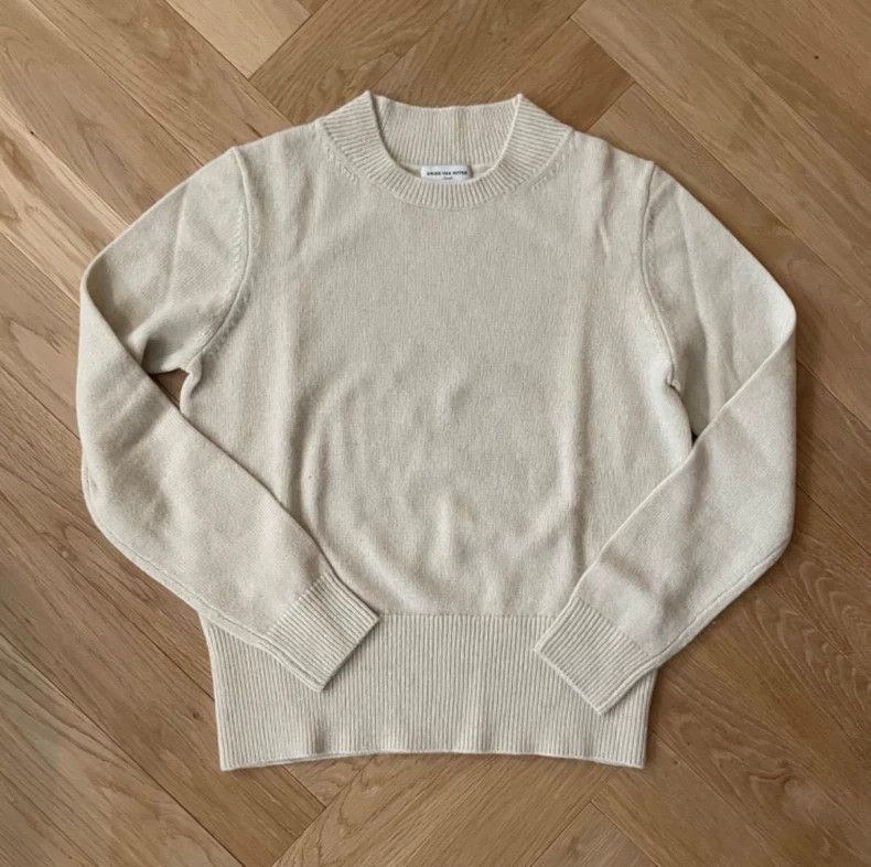 Dries Van Noten Dries Van Noten Knit Sweater in Ivory Size US S / EU 44-46 / 1 - 1 Thumbnail