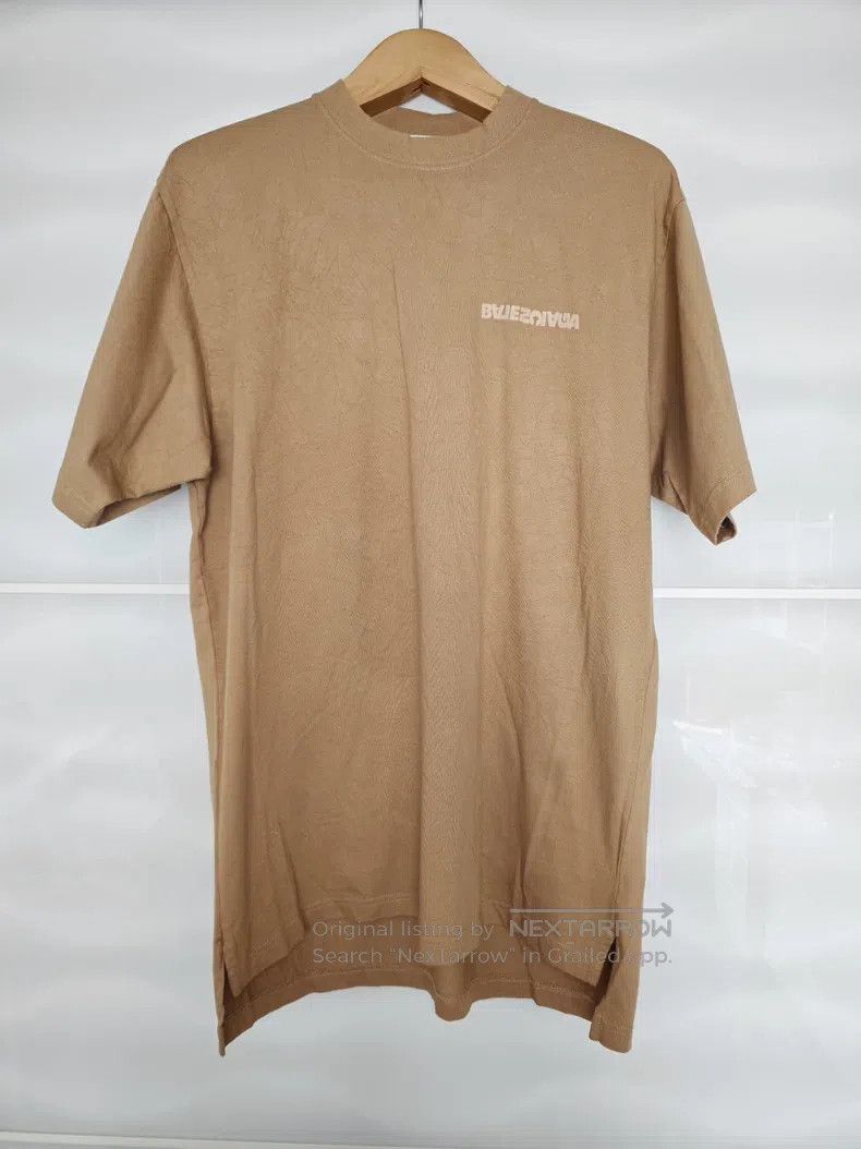 Balenciaga Balenciaga Reversed Logo Short Sleeve T-Shirt Size US M / EU 48-50 / 2 - 1 Thumbnail