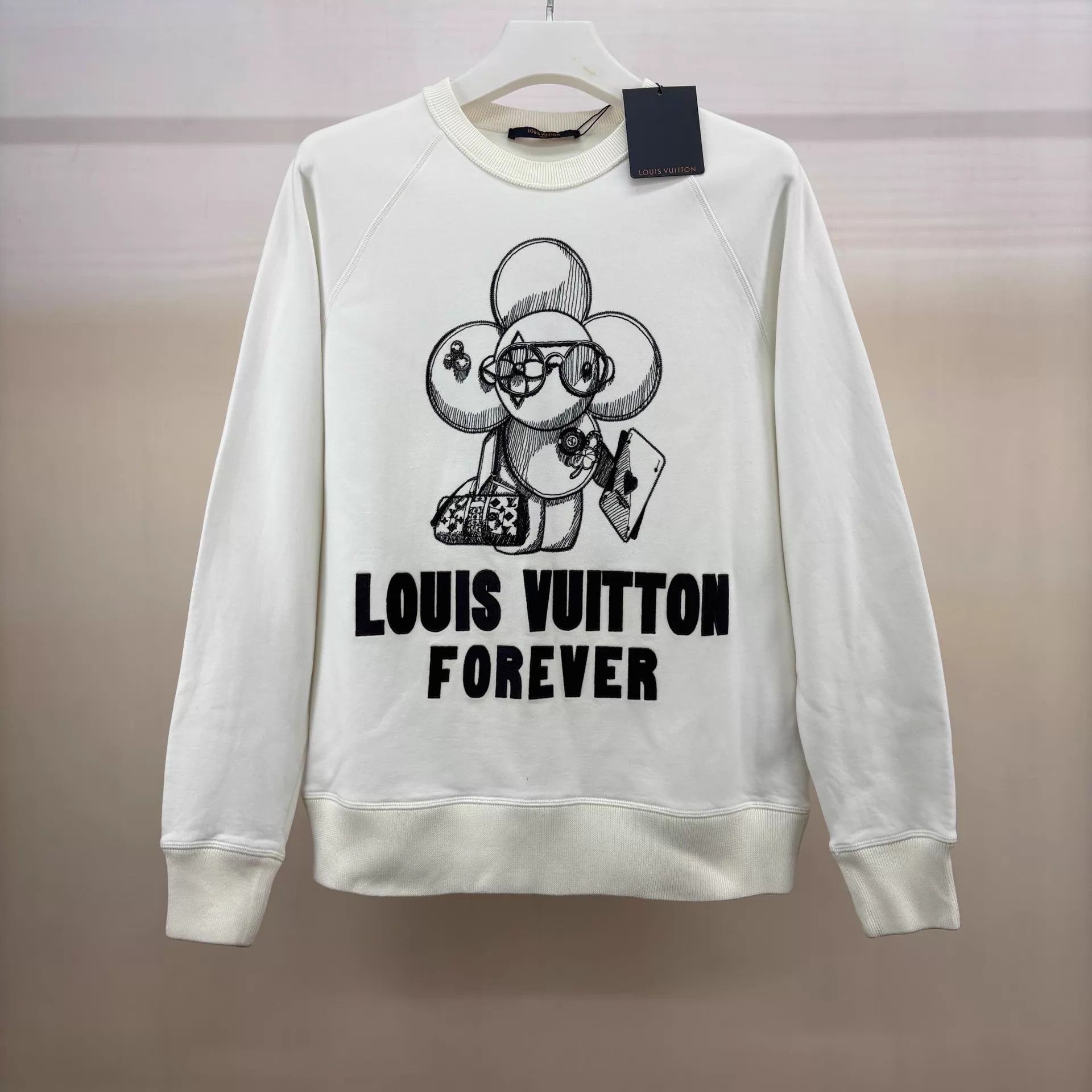 Louis Vuitton Louis Vuitton Vivienne Sunflower White sweat XXL New Size US XXL / EU 58 / 5 - 1 Thumbnail