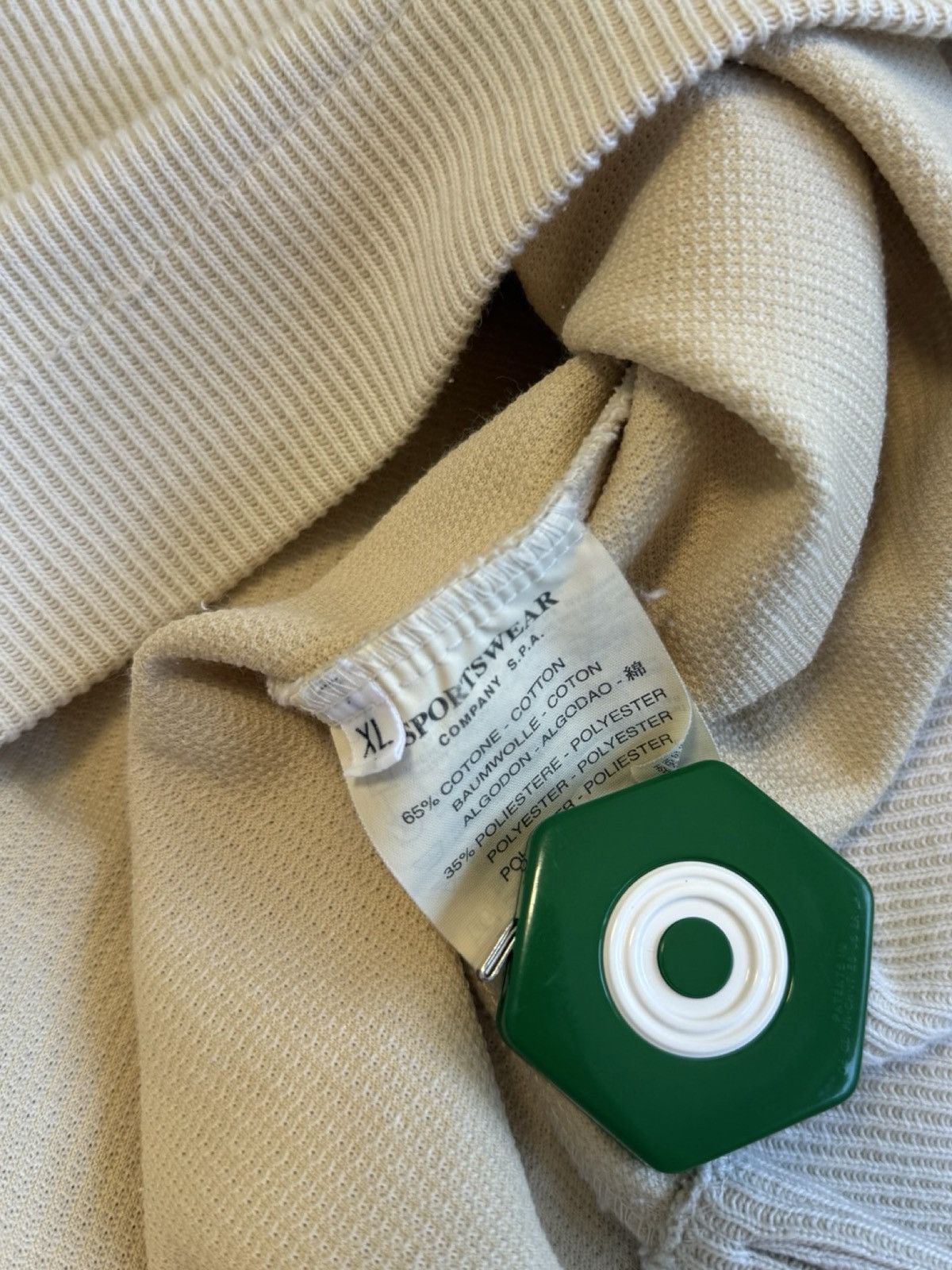 Stone Island Rare Stone Island Ribbed Pattern Green Patch Cotton Blend XL Size US XL / EU 56 / 4 - 7 Thumbnail