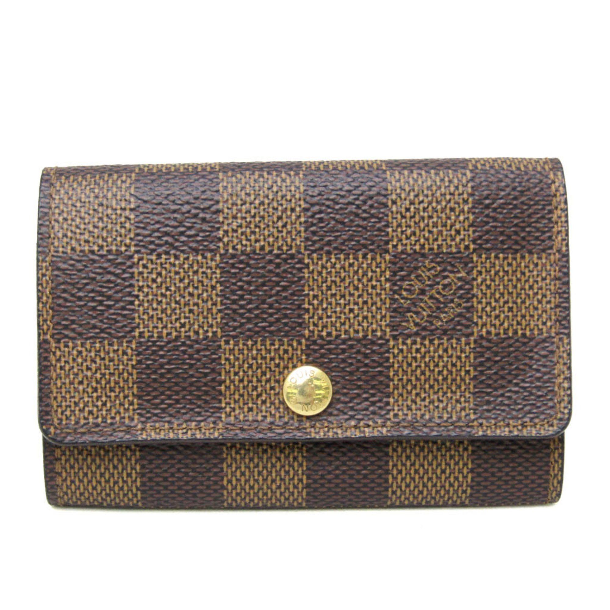 Louis Vuitton Louis Vuitton Damier Multicles 6 N62630 Men,Women Damier Canvas Key Case Ebene Size ONE SIZE - 1 Thumbnail