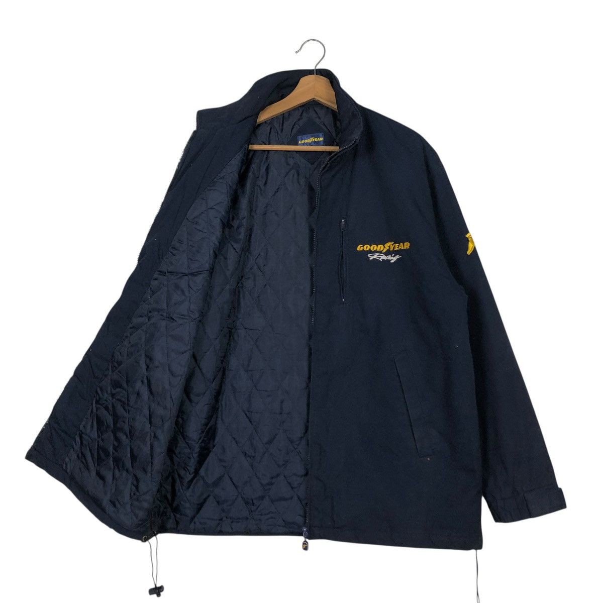 Japanese Brand 🔥VINTAGE BOMBER JACKET DUNLOP RACING ISSEY MIYAKE Size US L / EU 52-54 / 3 - 13 Thumbnail