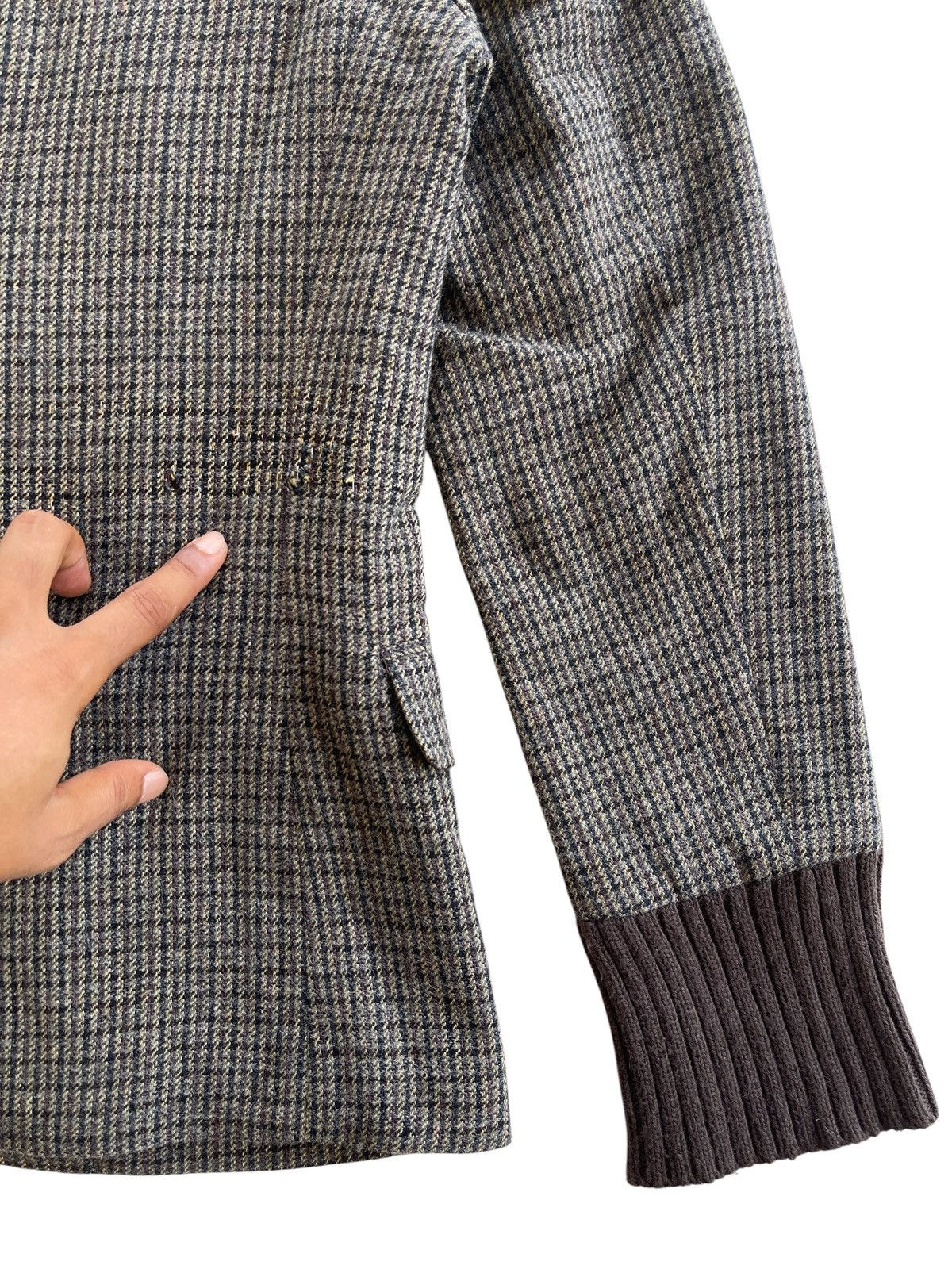 Undercover AW2011 Undercoverism Houndstooth Hooded Coat Size US S / EU 44-46 / 1 - 17 Thumbnail