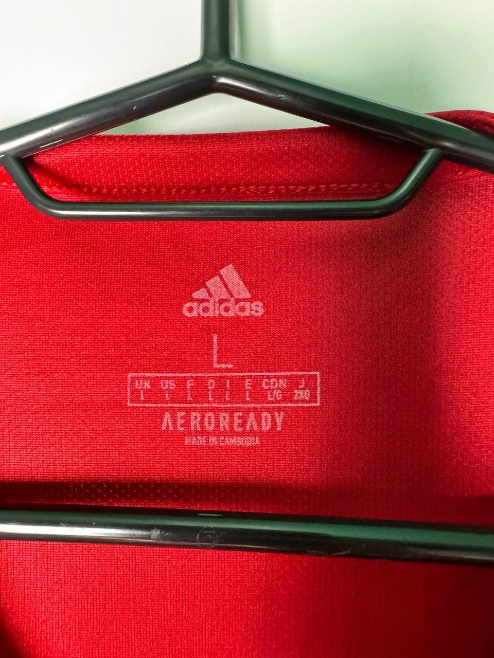 Adidas AJAX AMSTERDAM 2020 2021 TRAINING JERSEY SOCCER SHIRT ADIDAS Size US L / EU 52-54 / 3 - 4 Thumbnail
