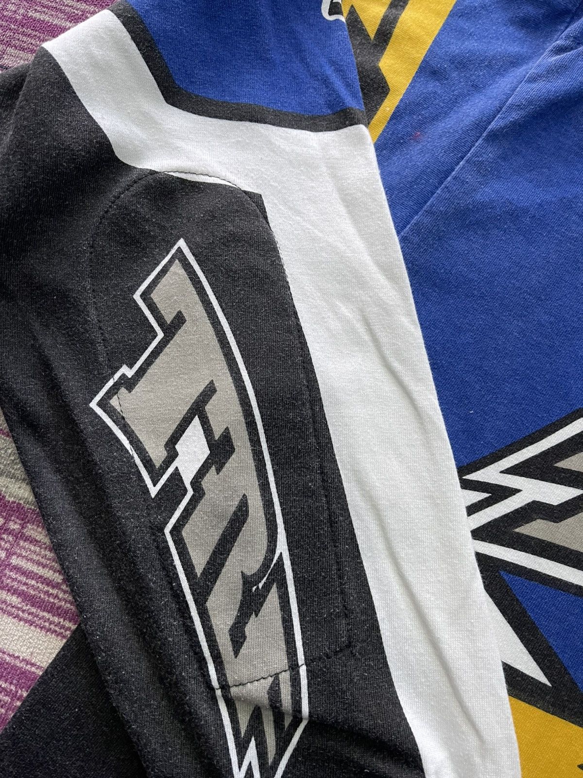 Sports Specialties VINTAGE 90S THOR RACING BIG BLOCK MOTOCROSS JERSEY VERY RARE Size US L / EU 52-54 / 3 - 7 Thumbnail