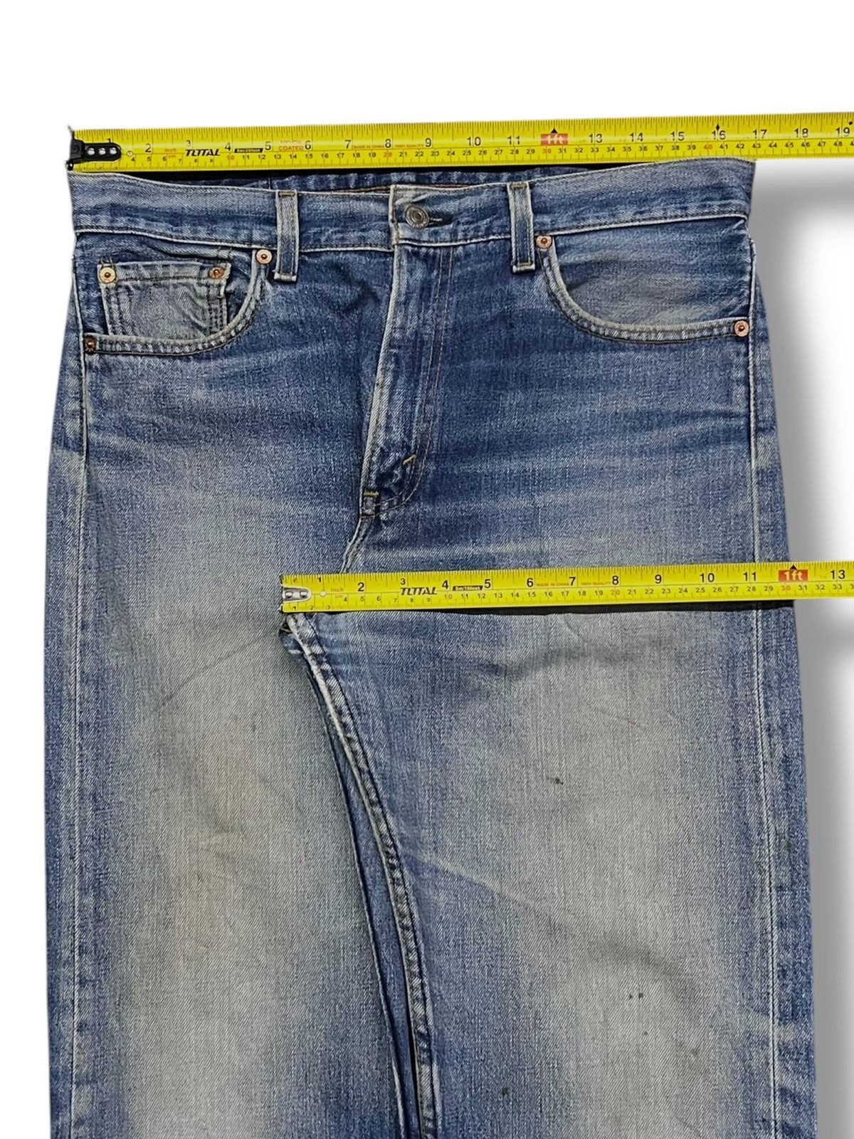 Levi's Loose Vintage 00s Levi’s 505-03 Japan - Faded Wash Jeans Size US 33 - 18 Thumbnail