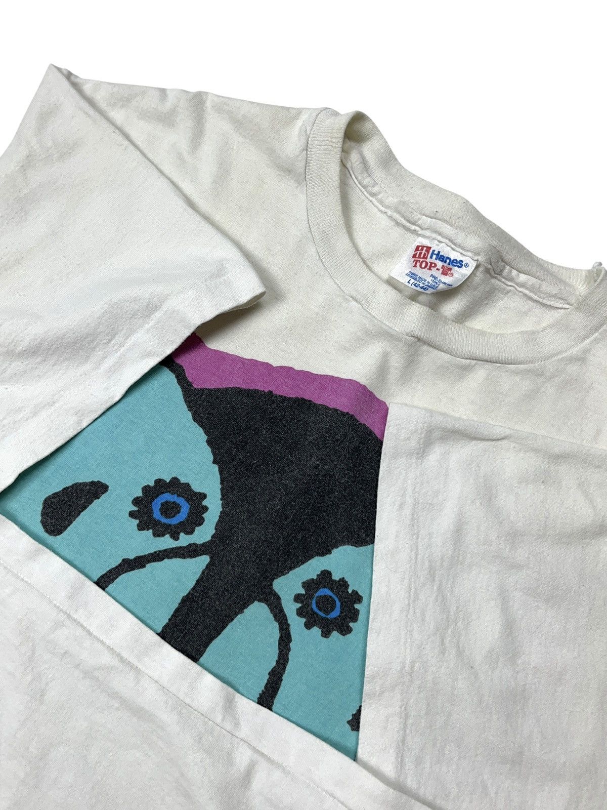 Band Tees Vintage 1994 Pink Floyd Volkswagen Division Bell T-shirt Size US L / EU 52-54 / 3 - 8 Thumbnail
