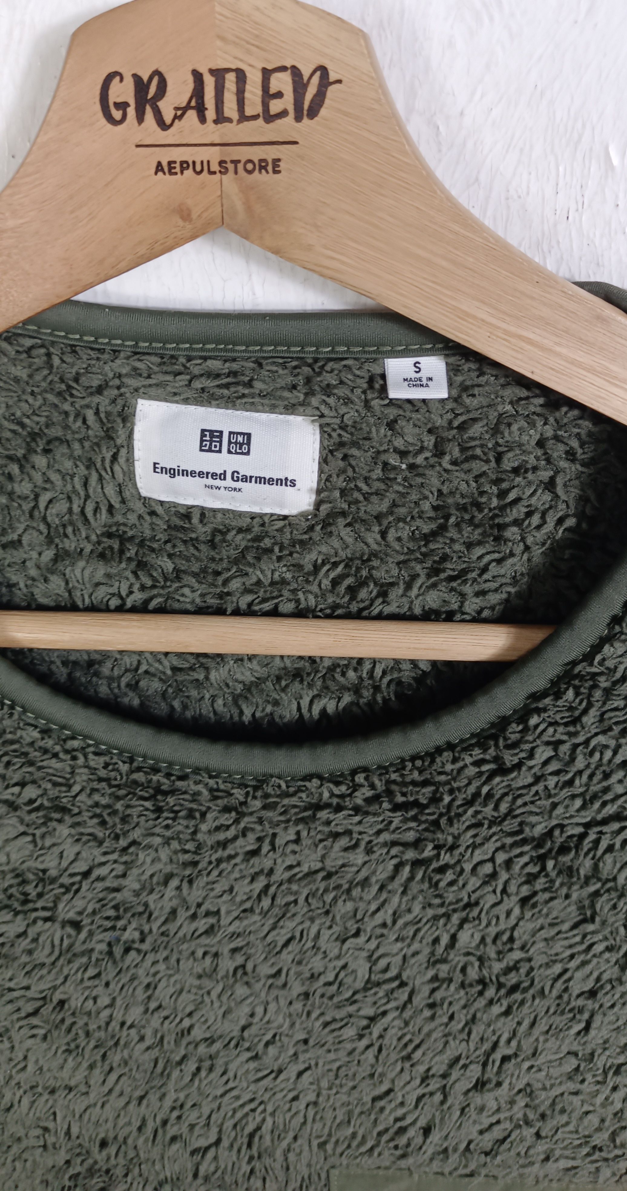 Engineered Garments × Japanese Brand × Uniqlo Engineered Garments Fleece Single Pocket Size US M / EU 48-50 / 2 - 7 Thumbnail