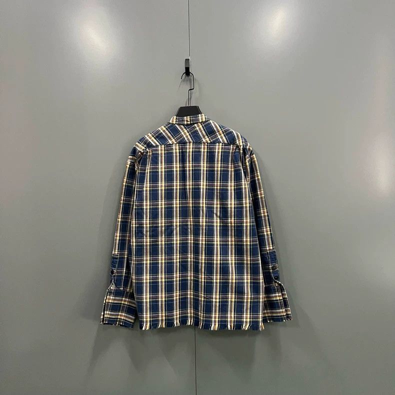 Greg Lauren greg lauren Splicing contrasting ripped hoodie 2506-Nextarr Size US M / EU 48-50 / 2 - 2 Thumbnail
