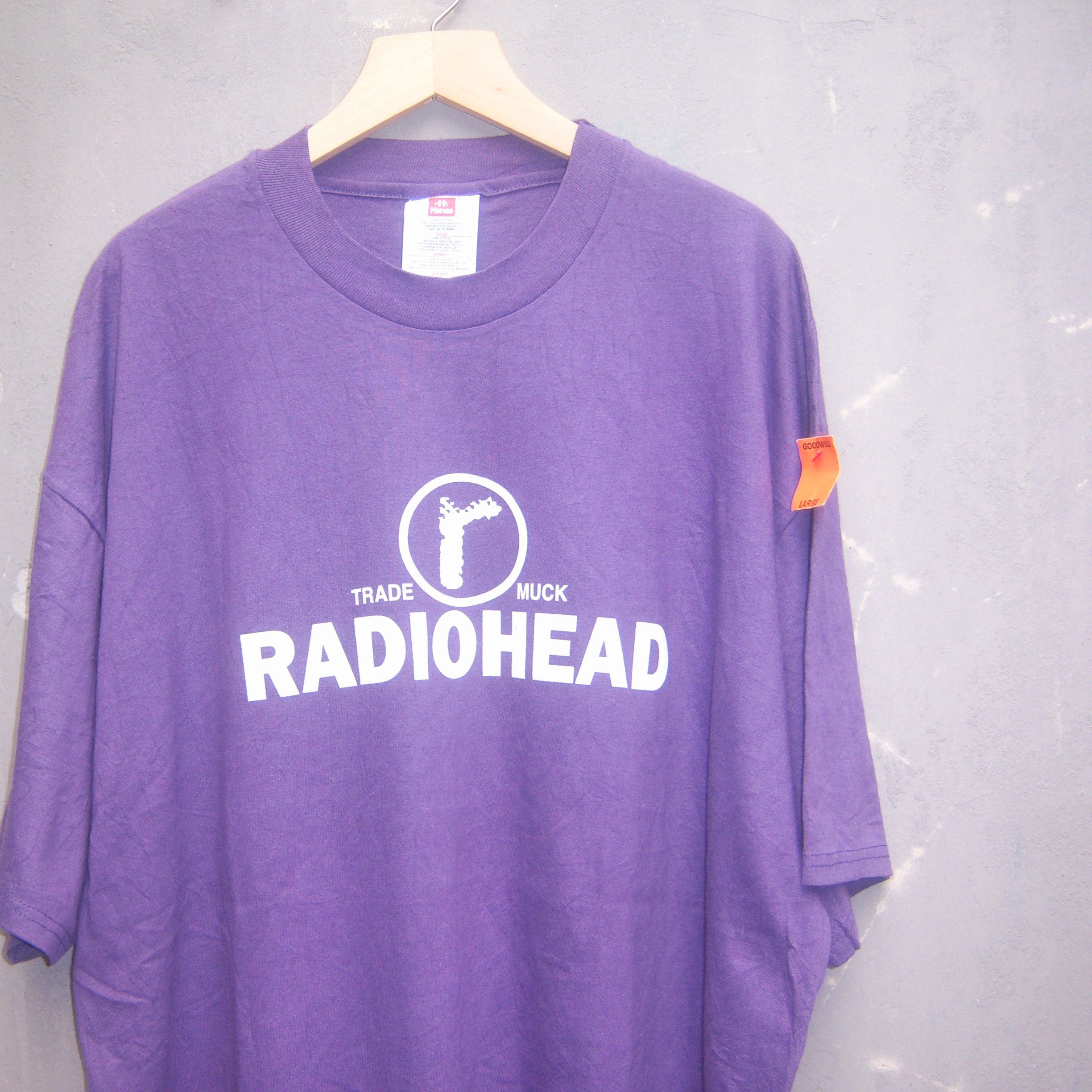 Band Tees × Vintage Rare Radiohead Trade Muck Vintage 90s Size US L / EU 52-54 / 3 - 7 Thumbnail